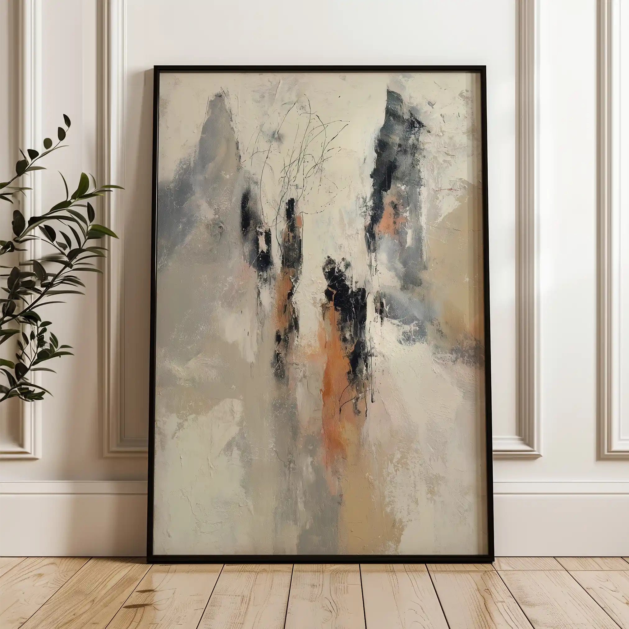 Abstract 2142 Canvas Art 60 x 40 cm / Stretched on hidden frame