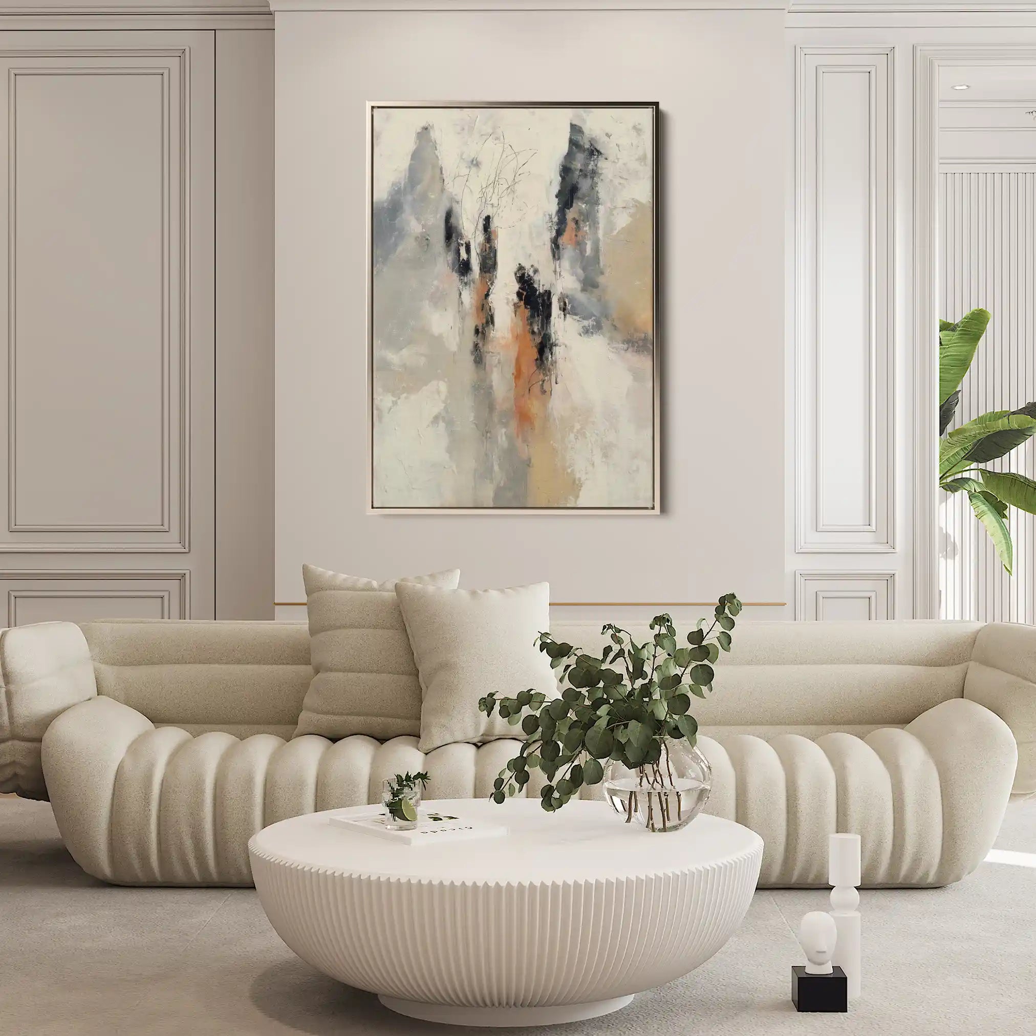 Abstract 2142 Canvas Art 60 x 40 cm / Stretched on hidden frame