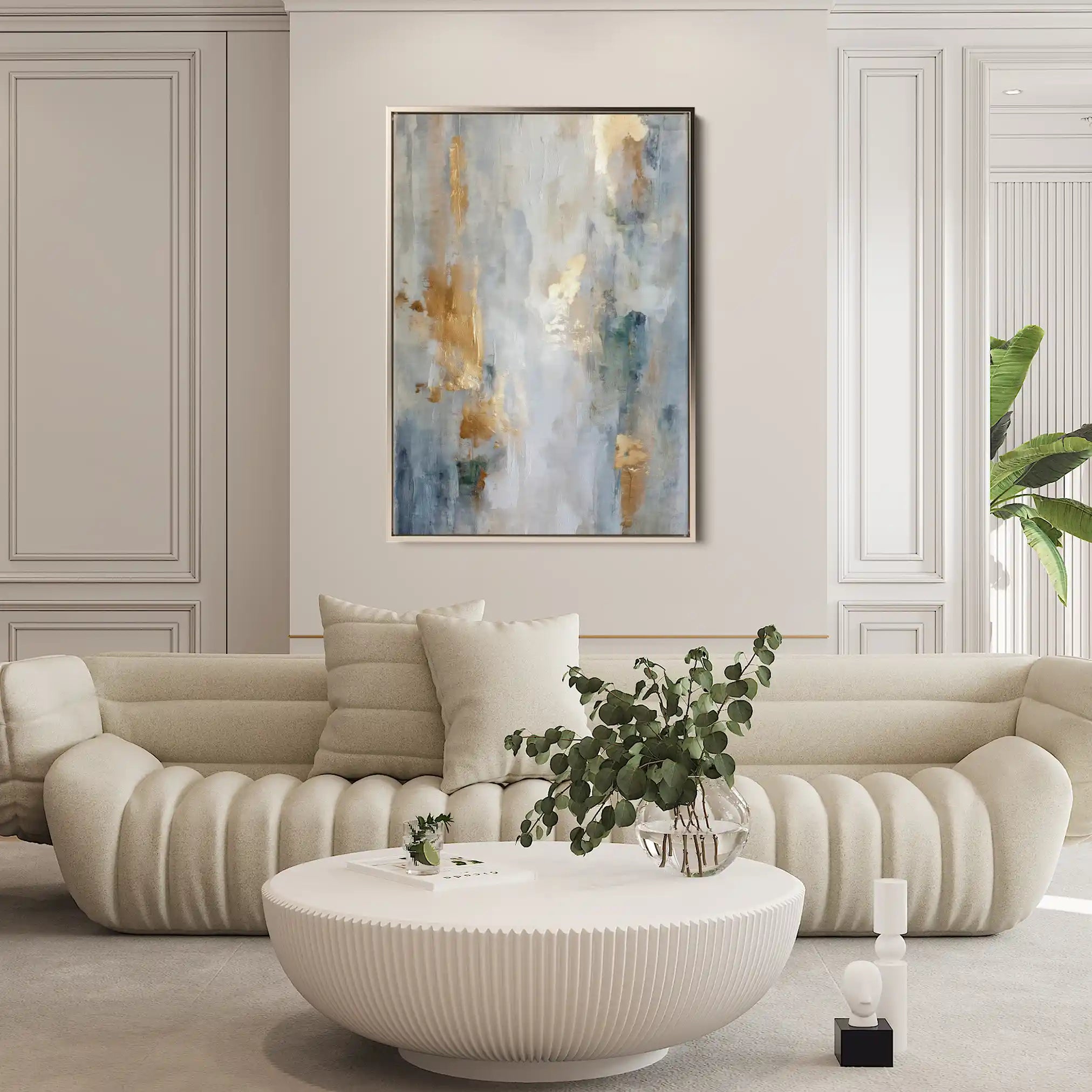 Abstract 2143 Canvas Art 60 x 40 cm / Stretched on hidden frame