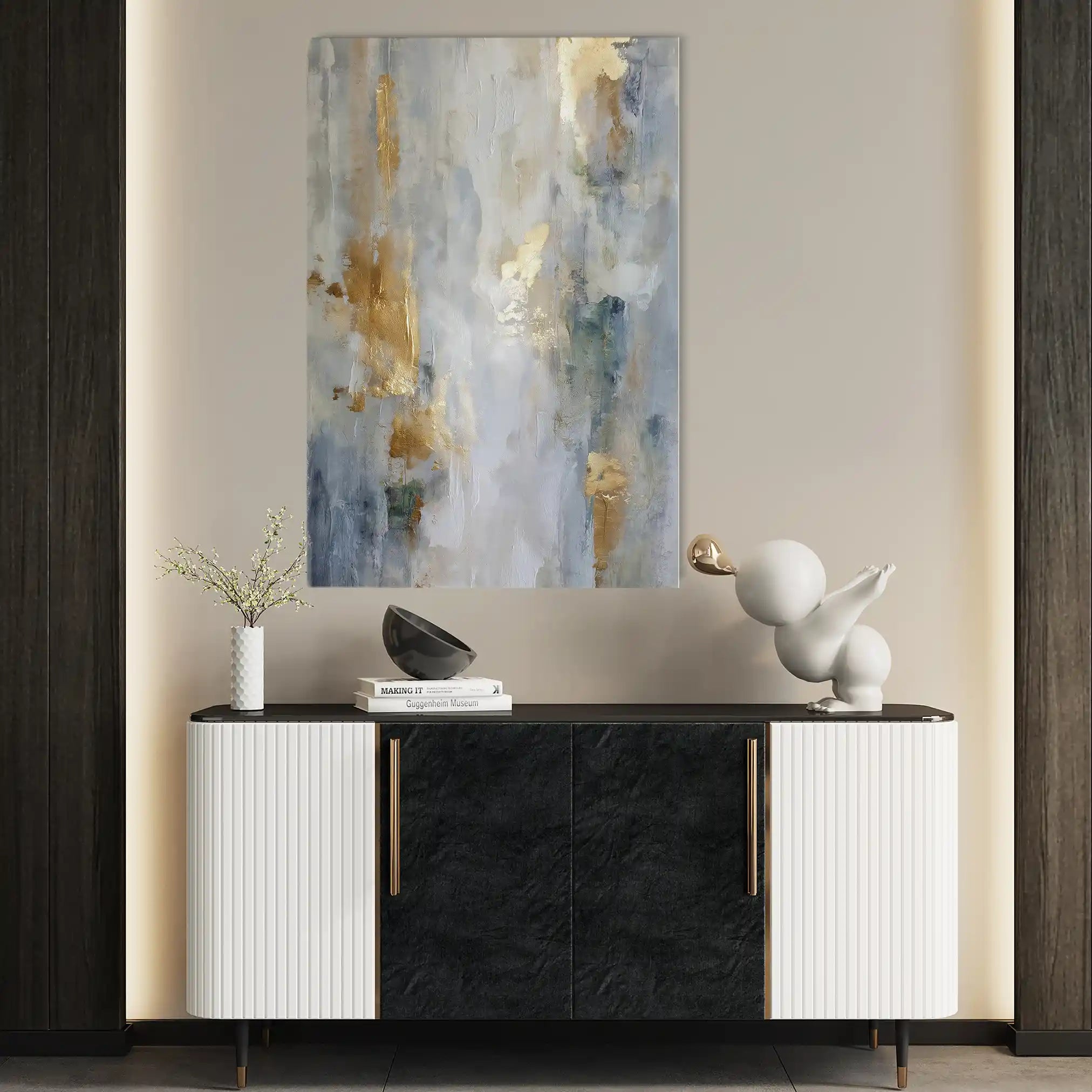 Abstract 2143 Canvas Art 60 x 40 cm / Stretched on hidden frame
