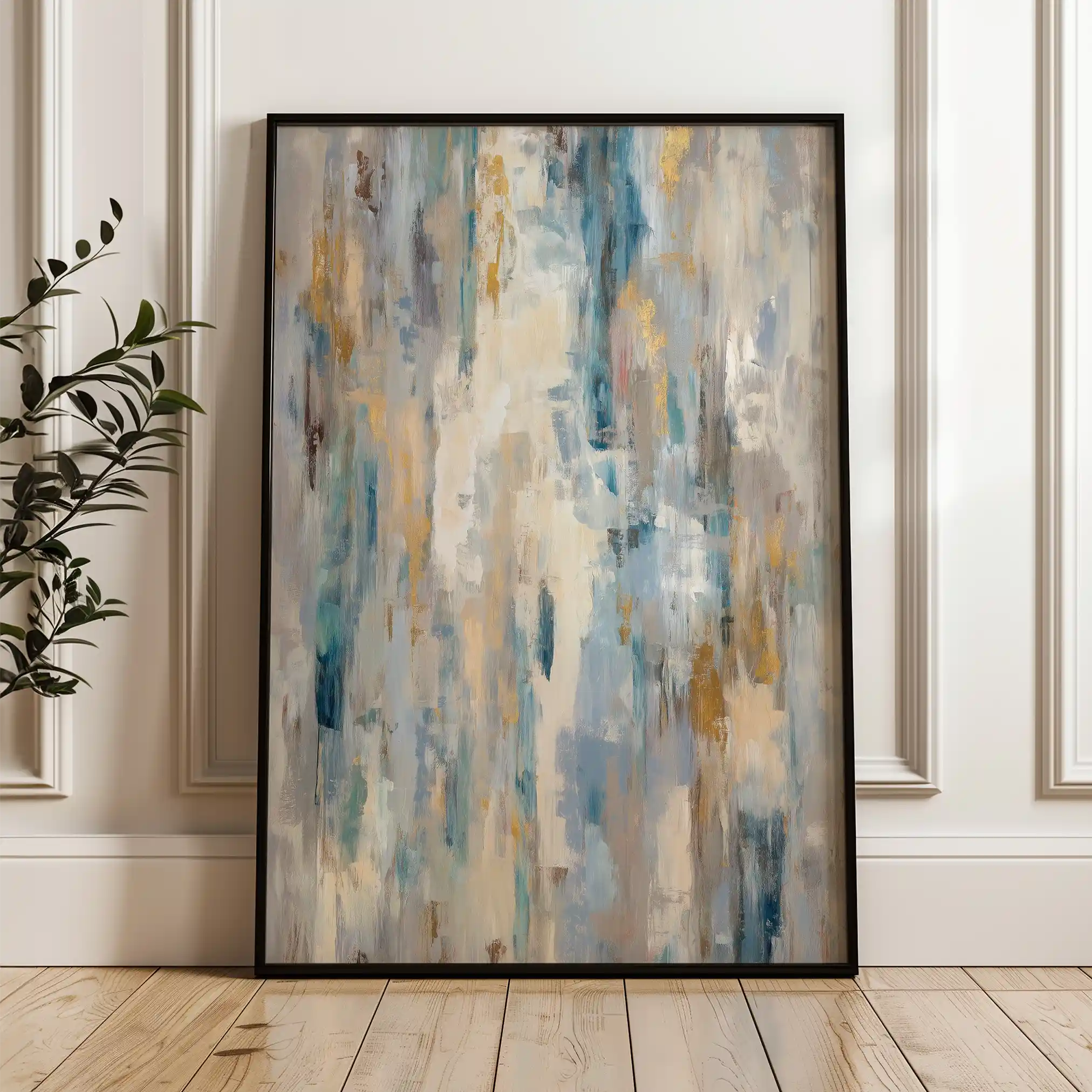 Abstract 2144 Canvas Art 60 x 40 cm / Stretched on hidden frame