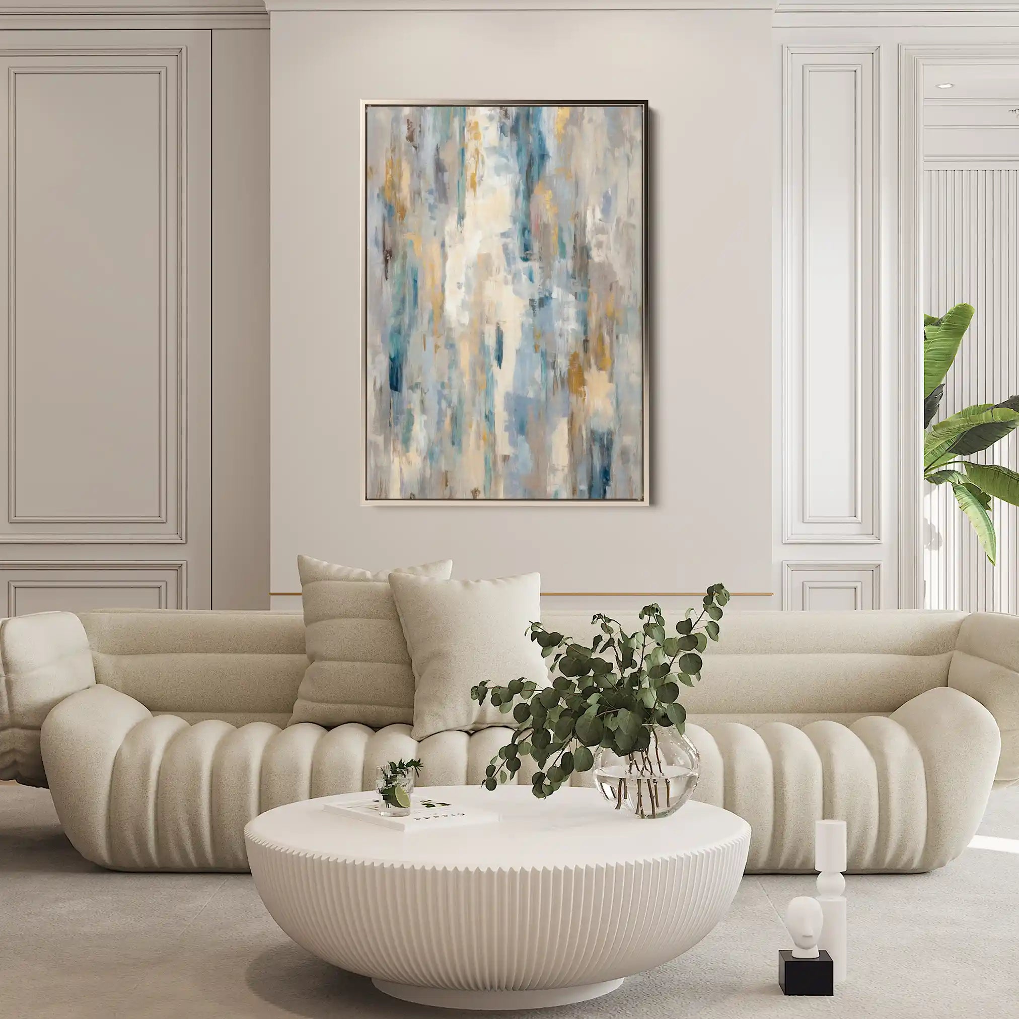 Abstract 2144 Canvas Art 60 x 40 cm / Stretched on hidden frame