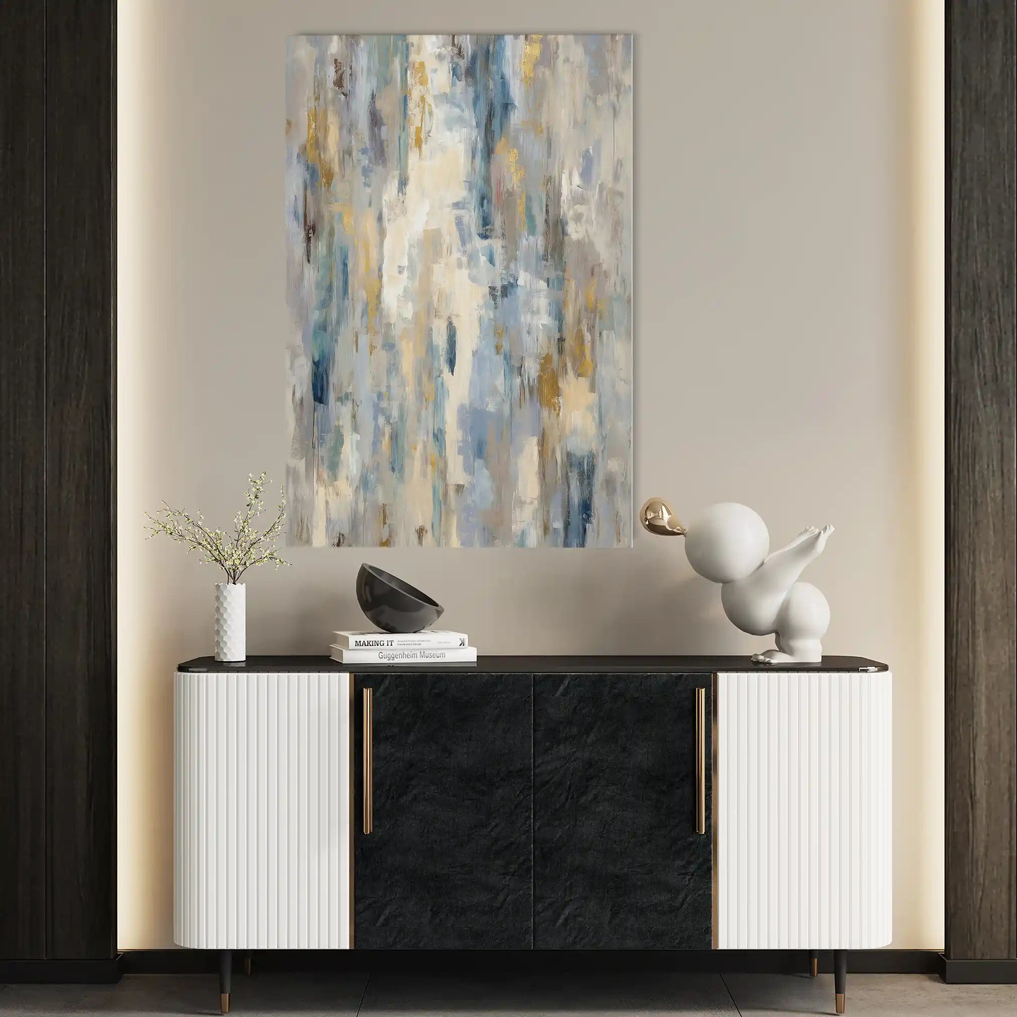 Abstract 2144 Canvas Art 60 x 40 cm / Stretched on hidden frame