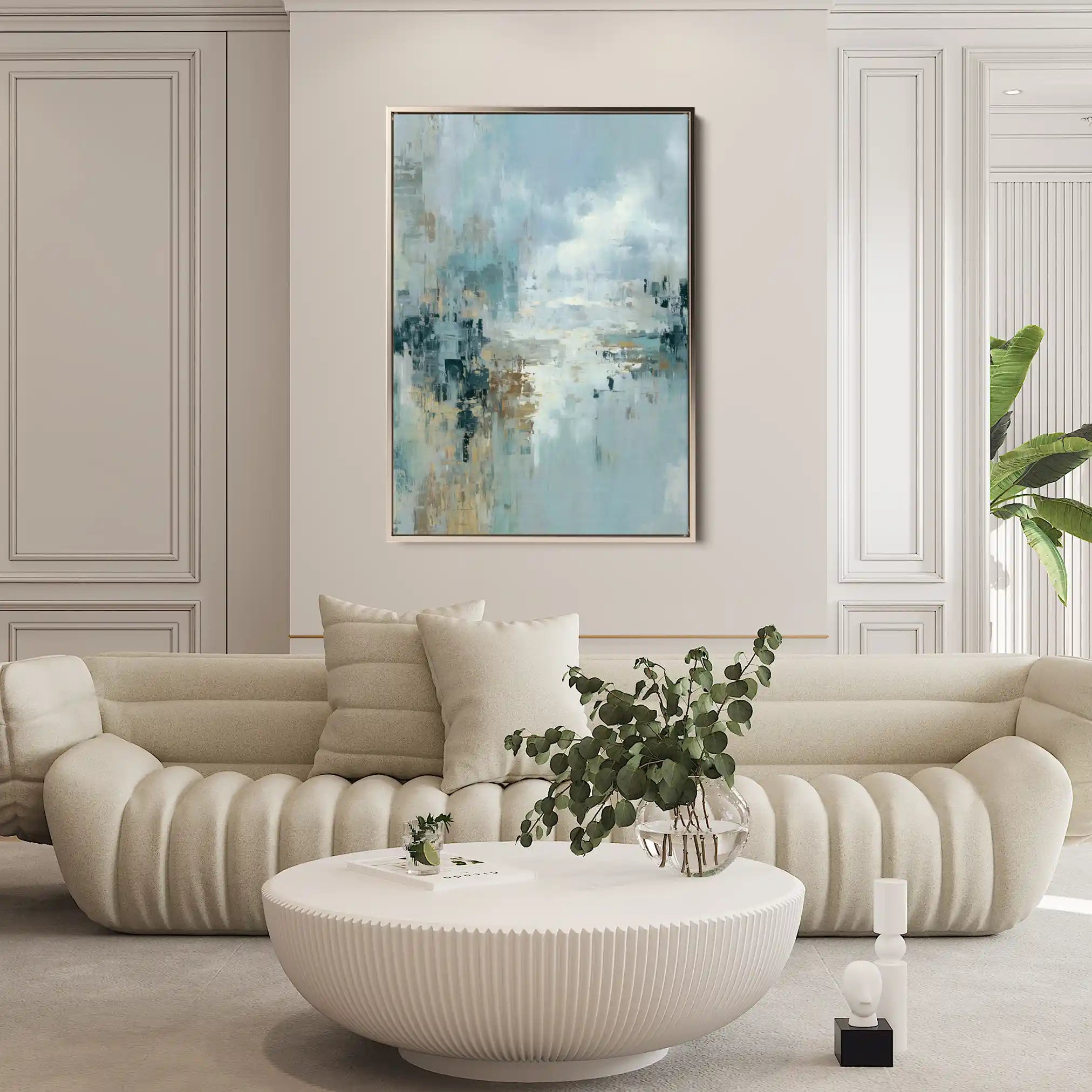 Abstract 2146 Canvas Art 60 x 40 cm / Stretched on hidden frame