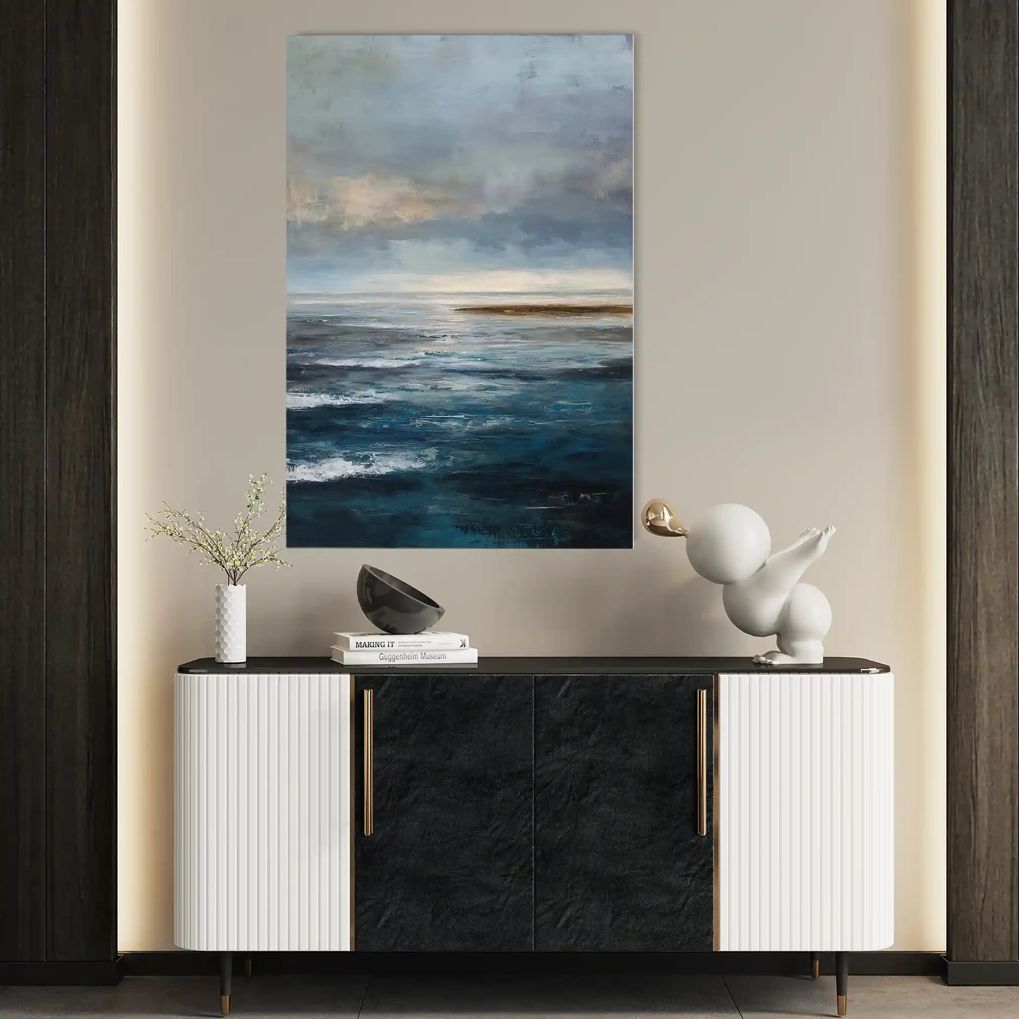 Abstract 2147 Canvas Art 60 x 40 cm / Stretched on hidden frame