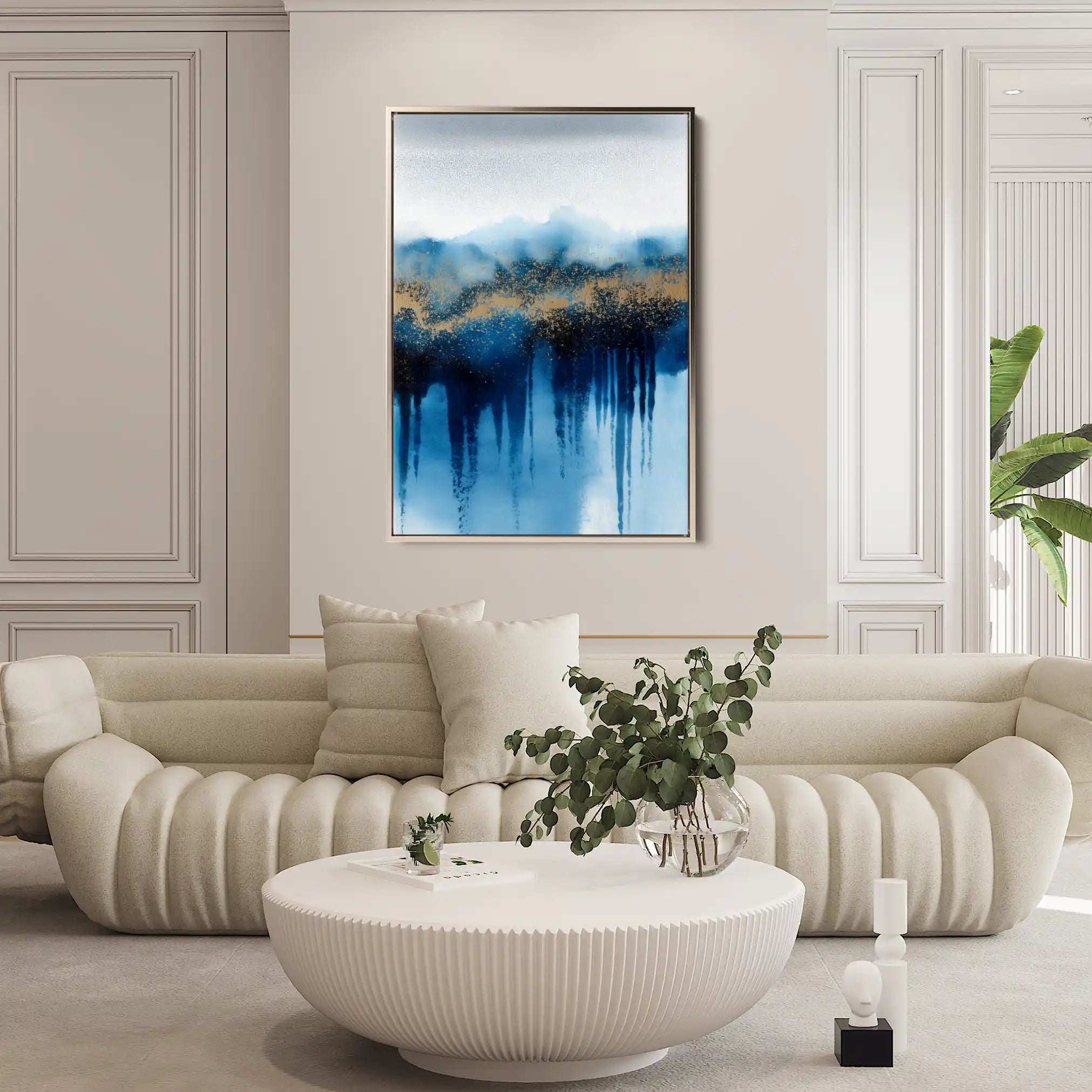 Abstract 2149 Canvas Art 60 x 40 cm / Stretched on hidden frame
