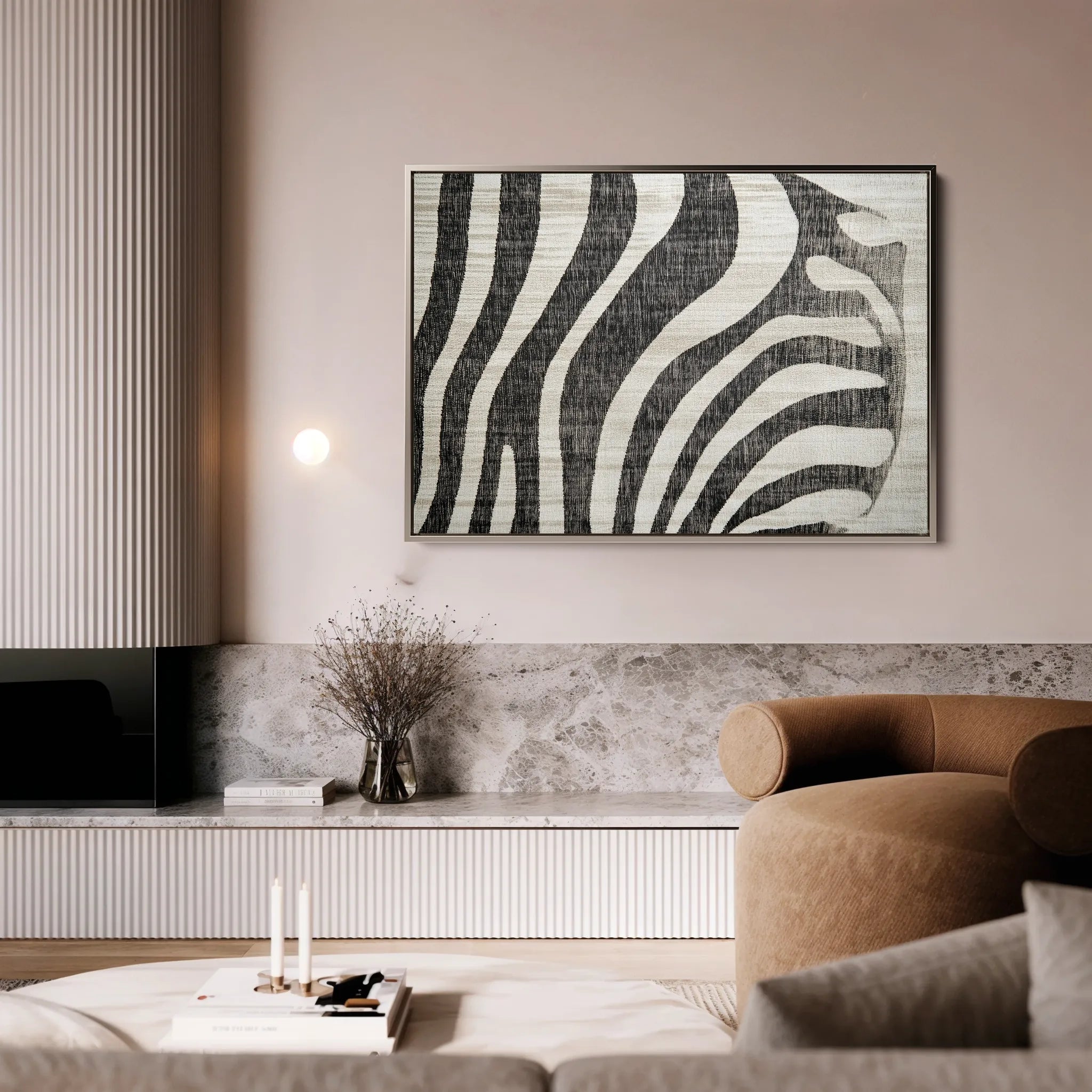 Animals Canvas Wall Art WAD215-AN 90 x 60 cm / Stretched on hidden frame