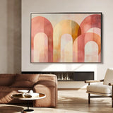 Boho 215 Canvas Art 90 x 60 cm / Stretched on hidden frame