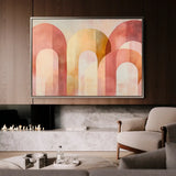 Boho 215 Canvas Art 90 x 60 cm / Stretched on hidden frame