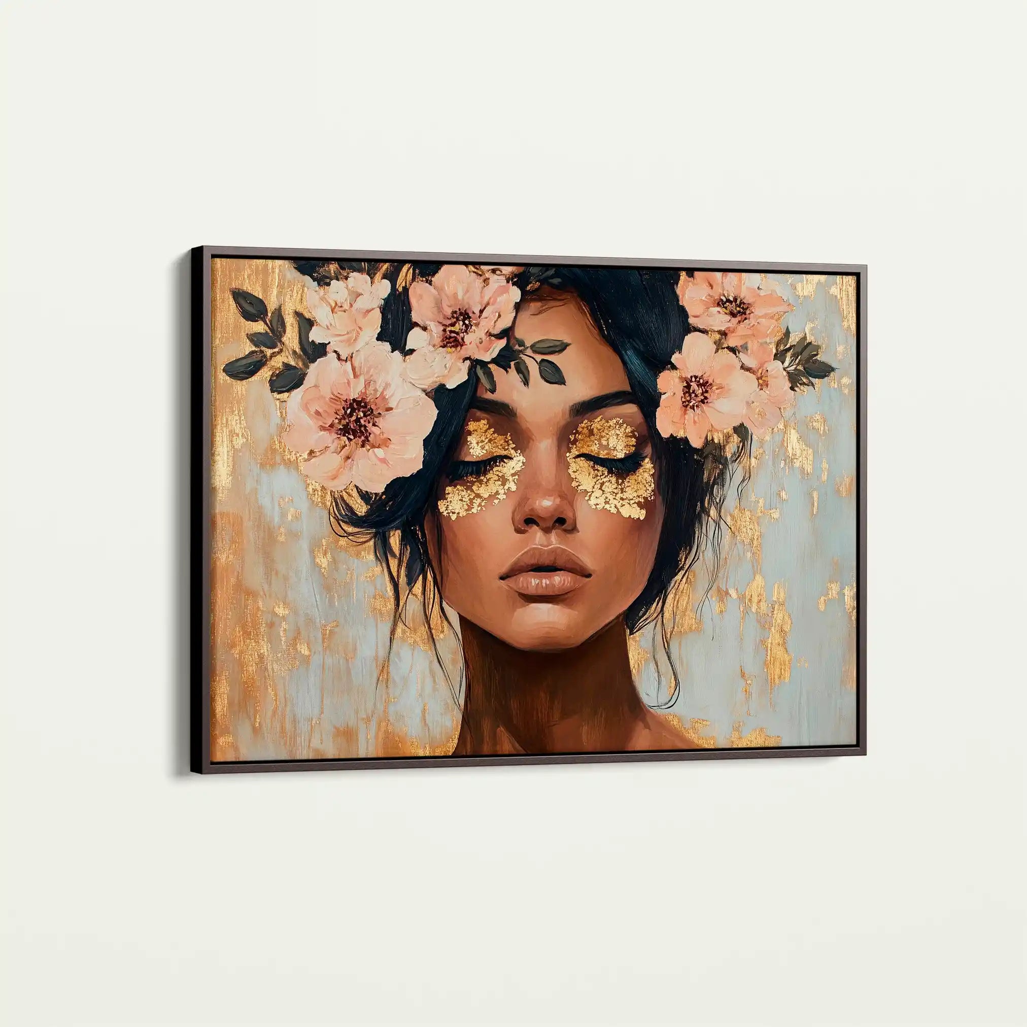 Portrait 215 Canvas Art 90 x 60 cm / Stretched on hidden frame