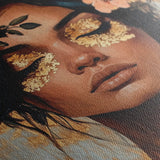 Portrait 215 Canvas Art 90 x 60 cm / Stretched on hidden frame
