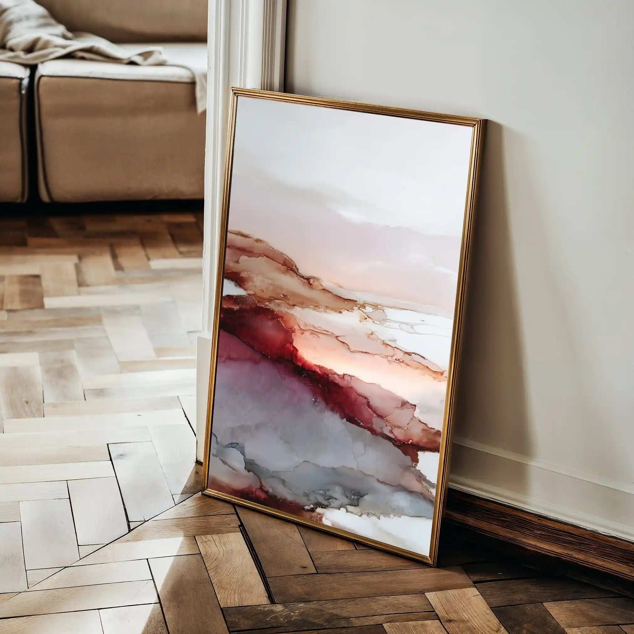 Abstract 2150 Canvas Art 60 x 40 cm / Stretched on hidden frame
