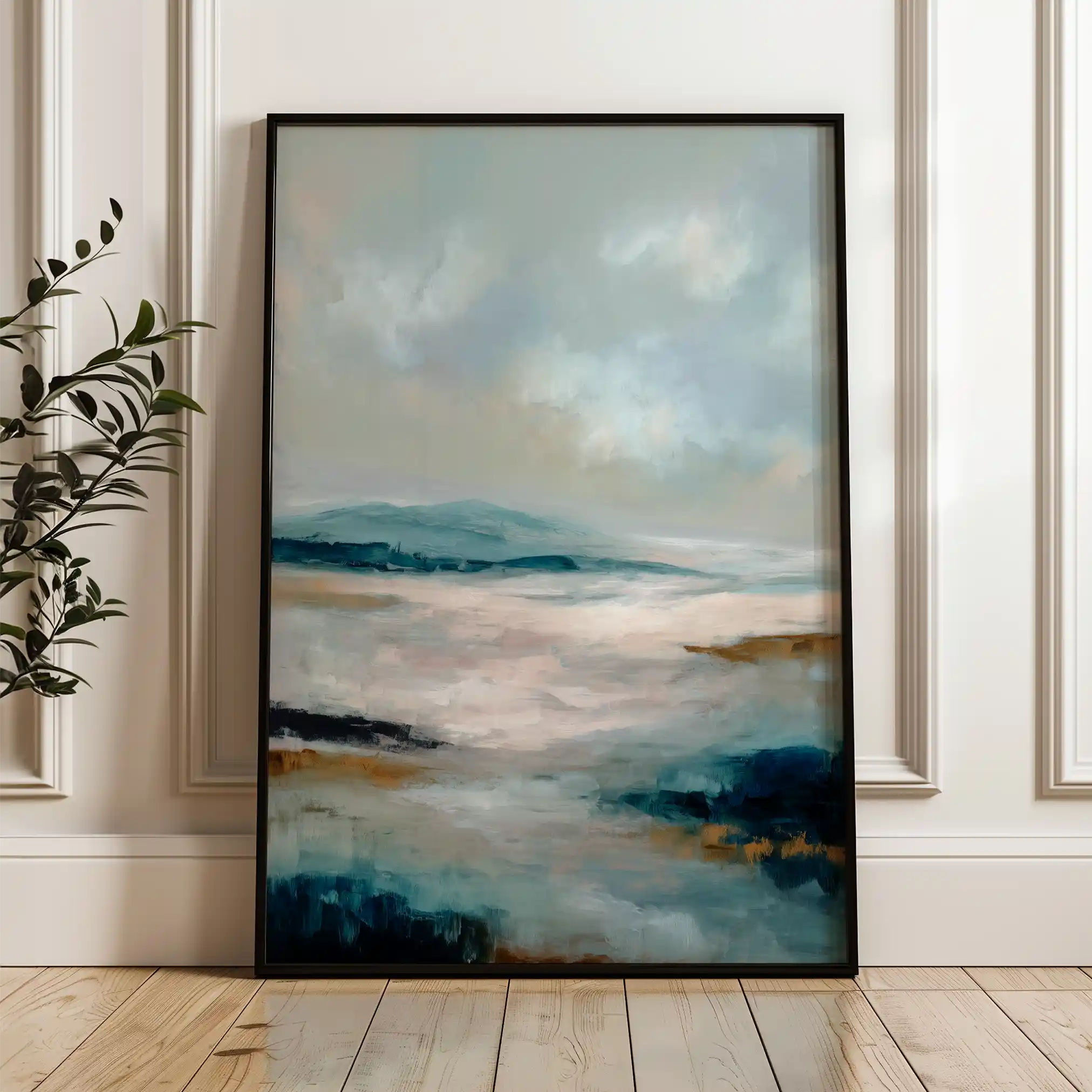 Abstract 2155 Canvas Art 60 x 40 cm / Stretched on hidden frame