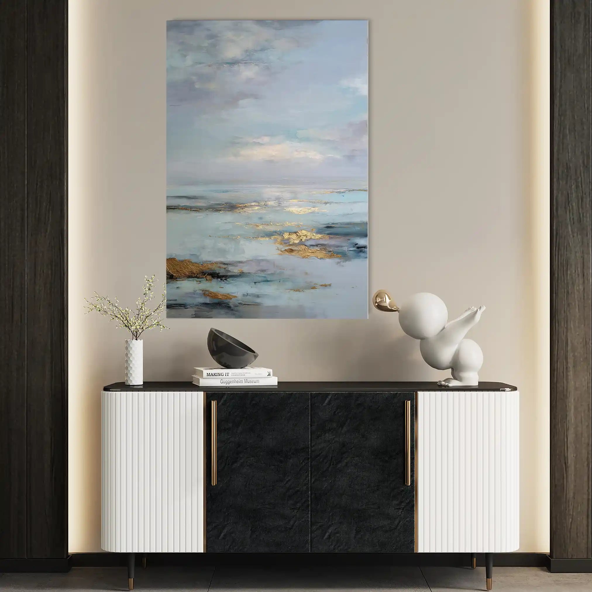 Abstract 2156 Canvas Art 60 x 40 cm / Stretched on hidden frame