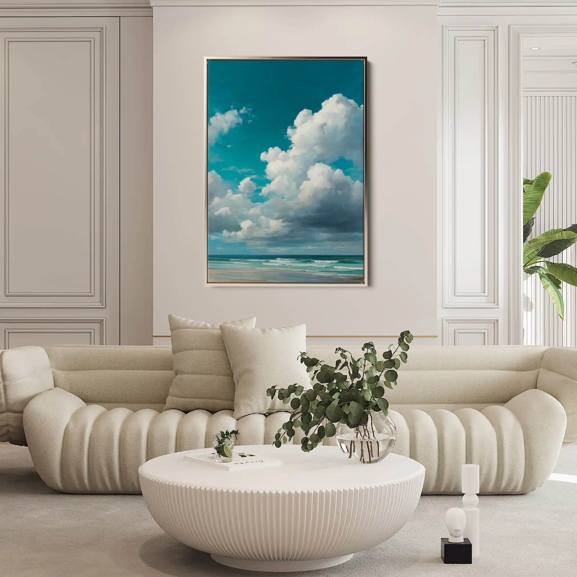 Abstract 2158 Canvas Art 60 x 40 cm / Stretched on hidden frame