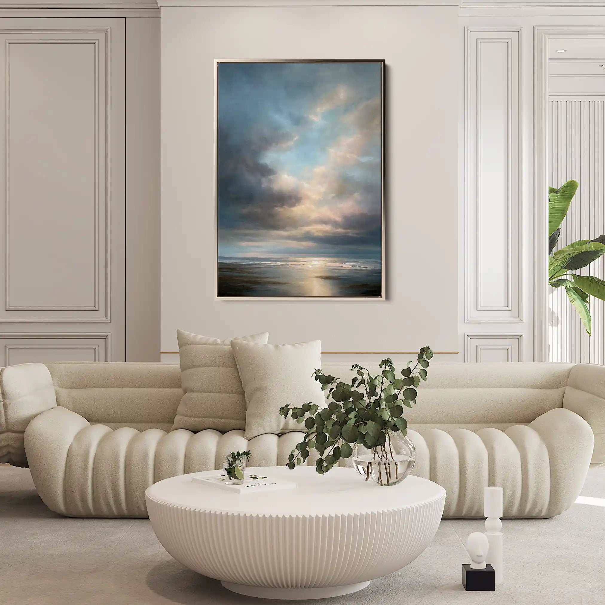 Abstract 2159 Canvas Art 60 x 40 cm / Stretched on hidden frame