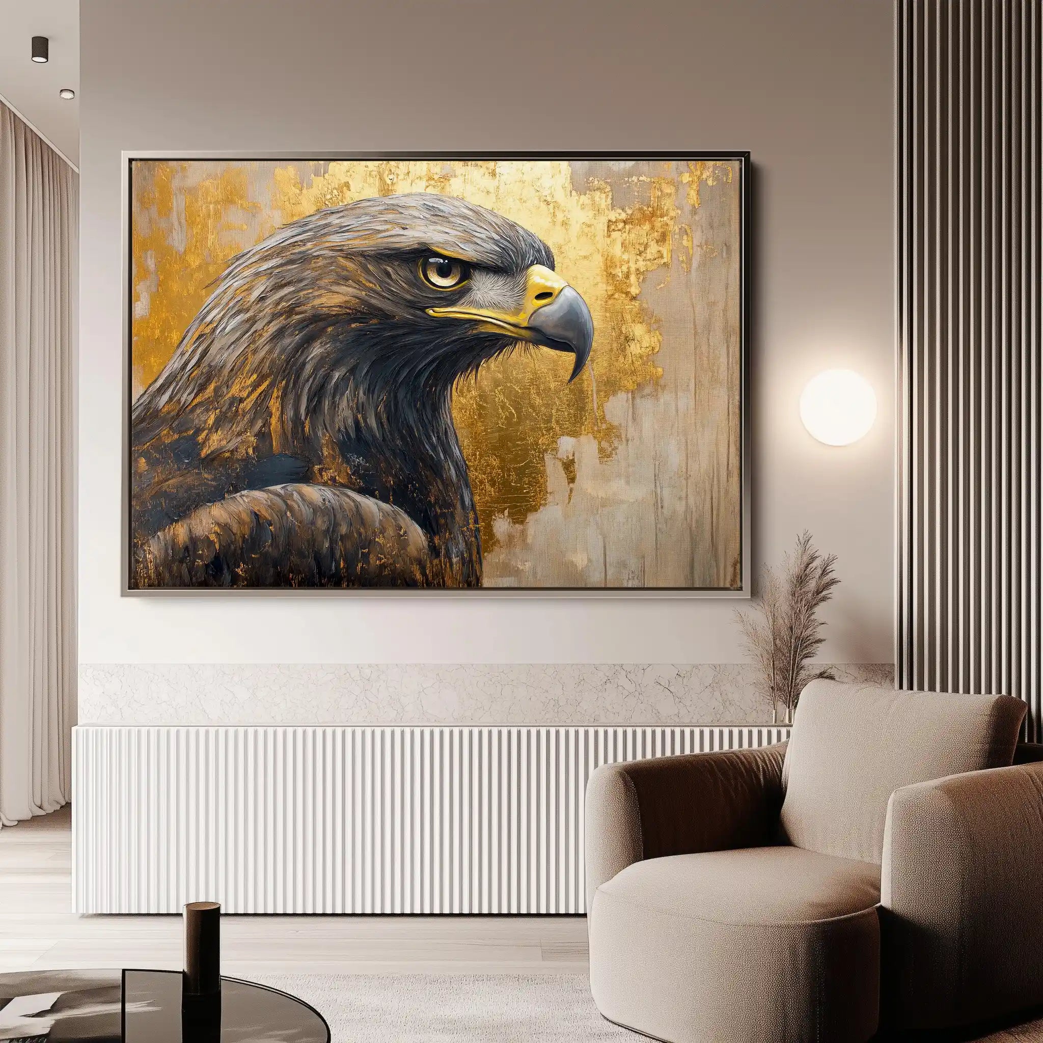 Animals 216 Canvas Art 90 x 60 cm / Stretched on hidden frame