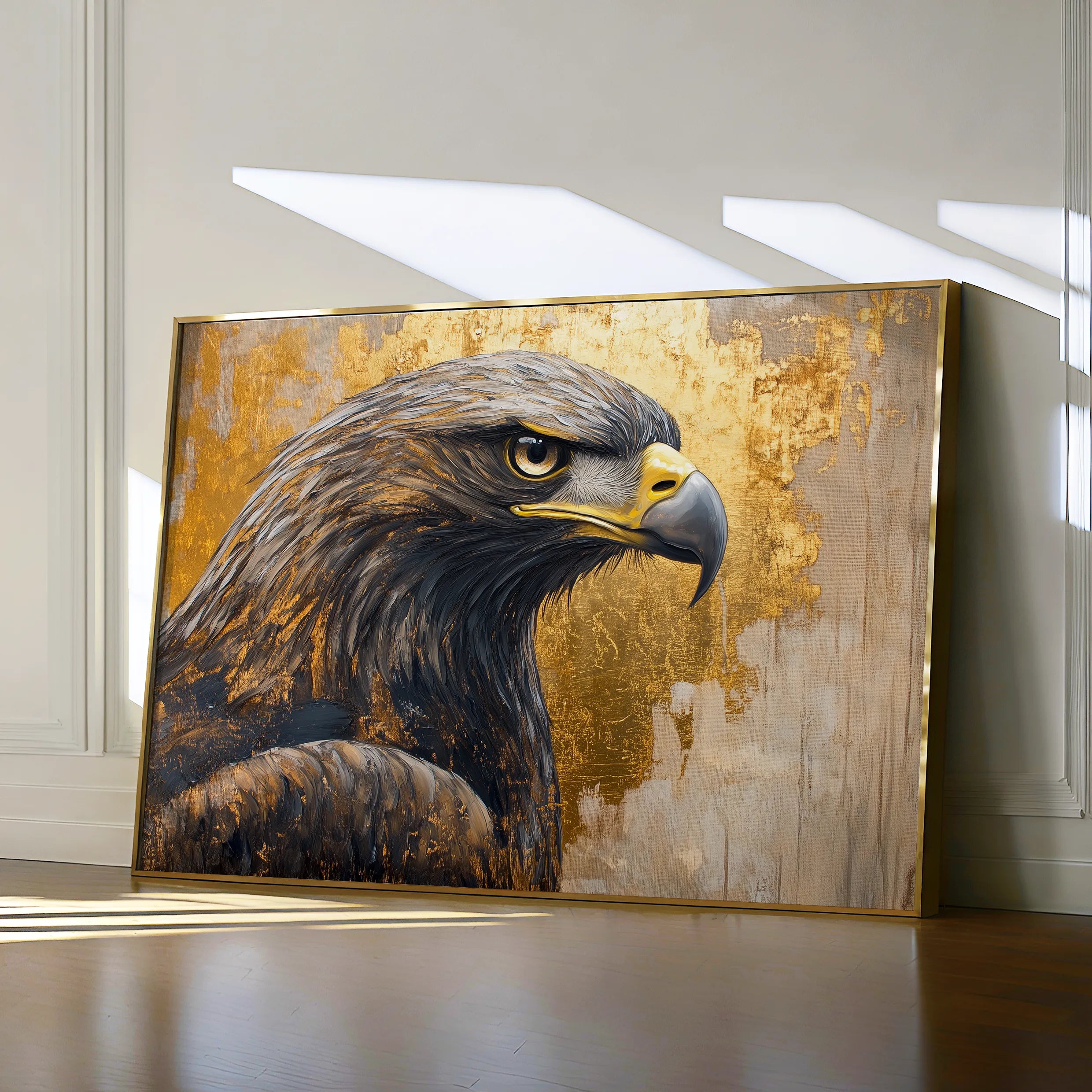 Animals Canvas Wall Art WAD216-AN 90 x 60 cm / Stretched on hidden frame