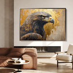 Animals 216 Canvas Art 90 x 60 cm / Stretched on hidden frame