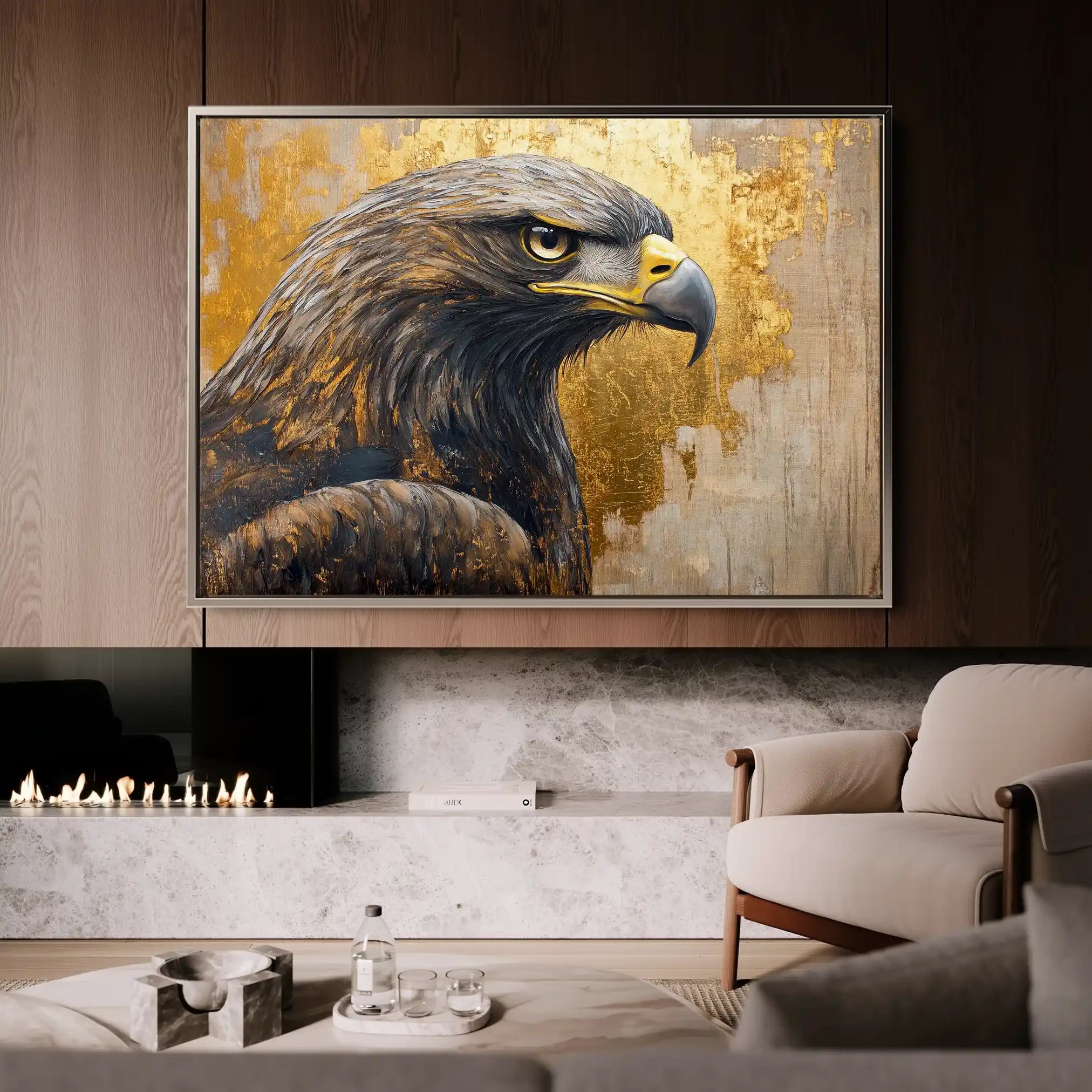 Animals 216 Canvas Art 90 x 60 cm / Stretched on hidden frame