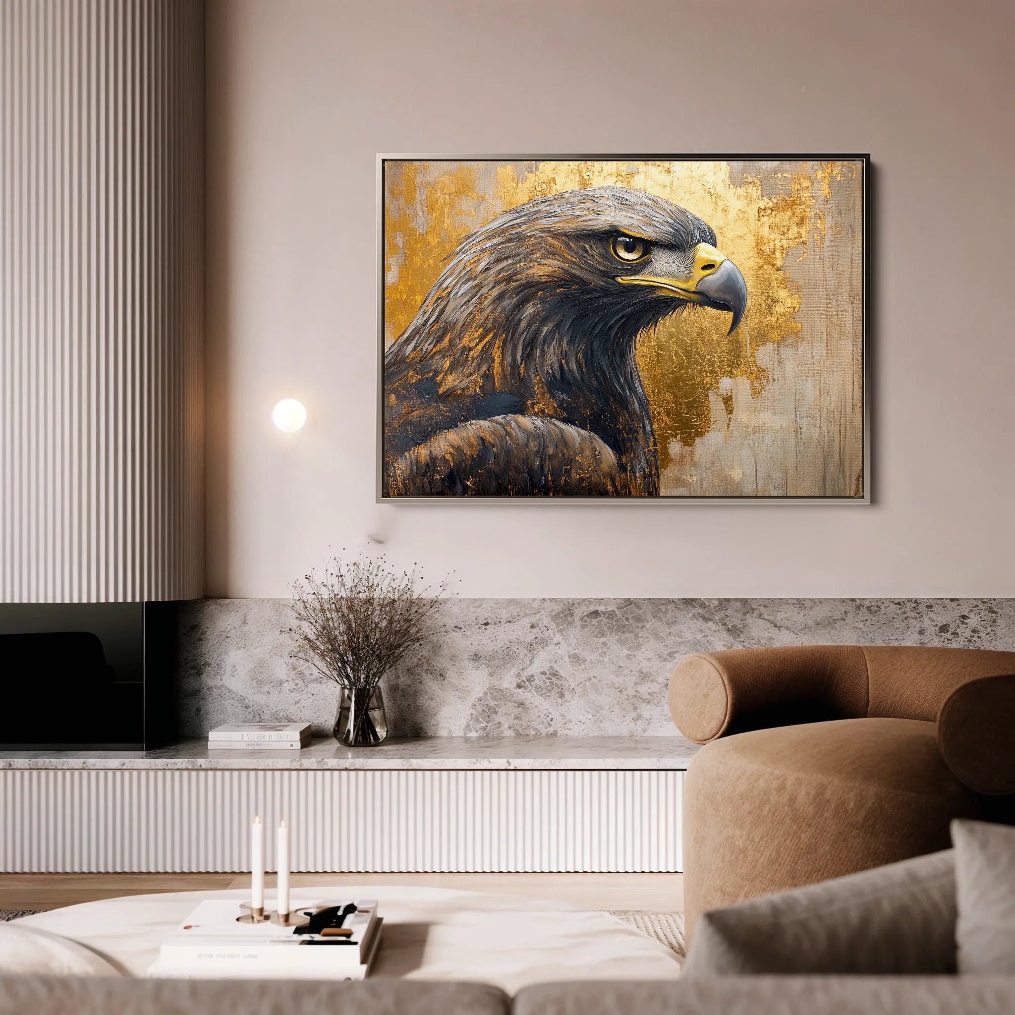 Animals Canvas Wall Art WAD216-AN 90 x 60 cm / Stretched on hidden frame