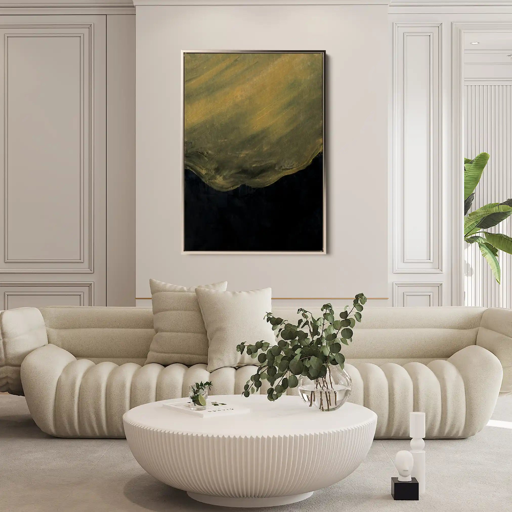 Abstract 216 Canvas Art 60 x 40 cm / Stretched on hidden frame