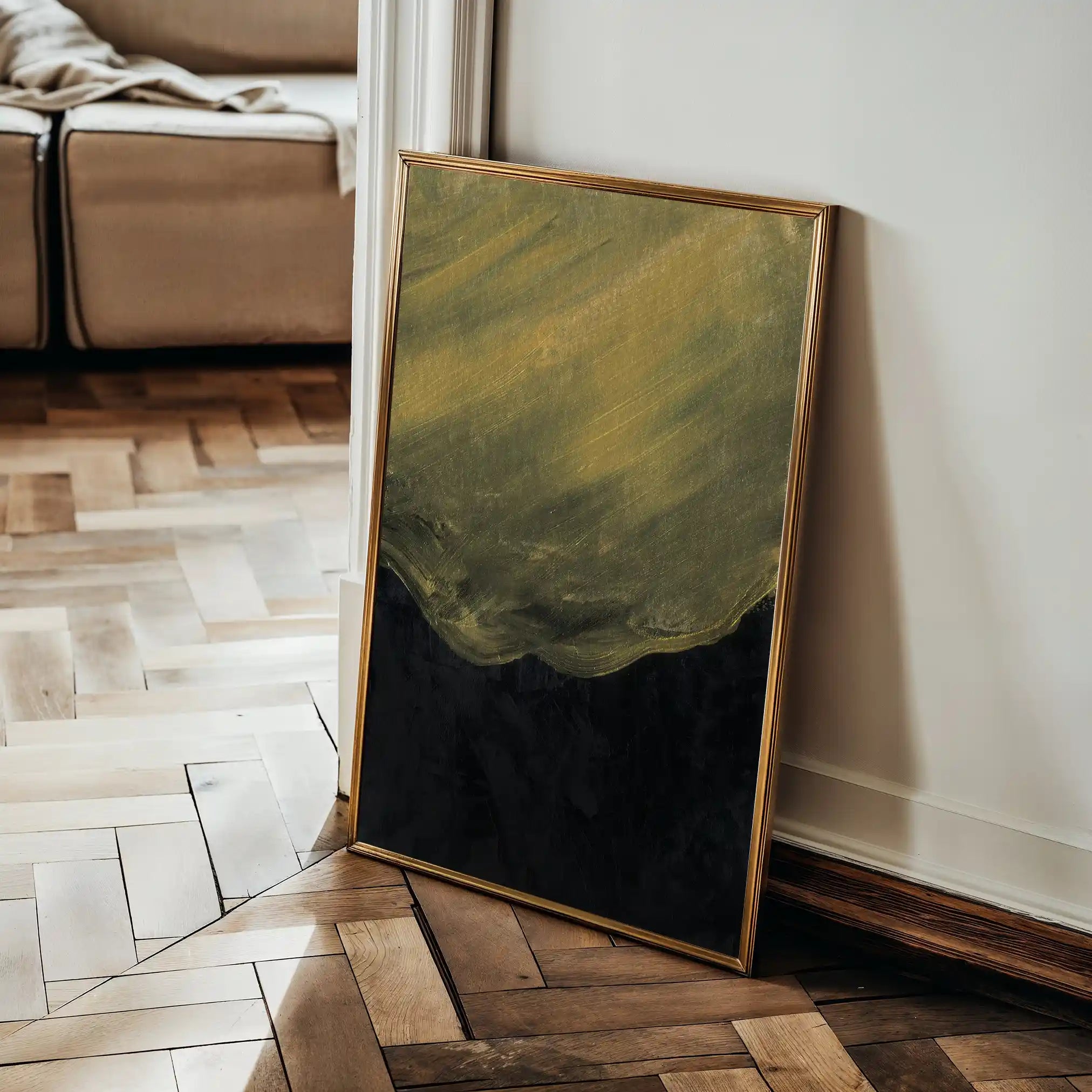 Abstract 216 Canvas Art 60 x 40 cm / Stretched on hidden frame