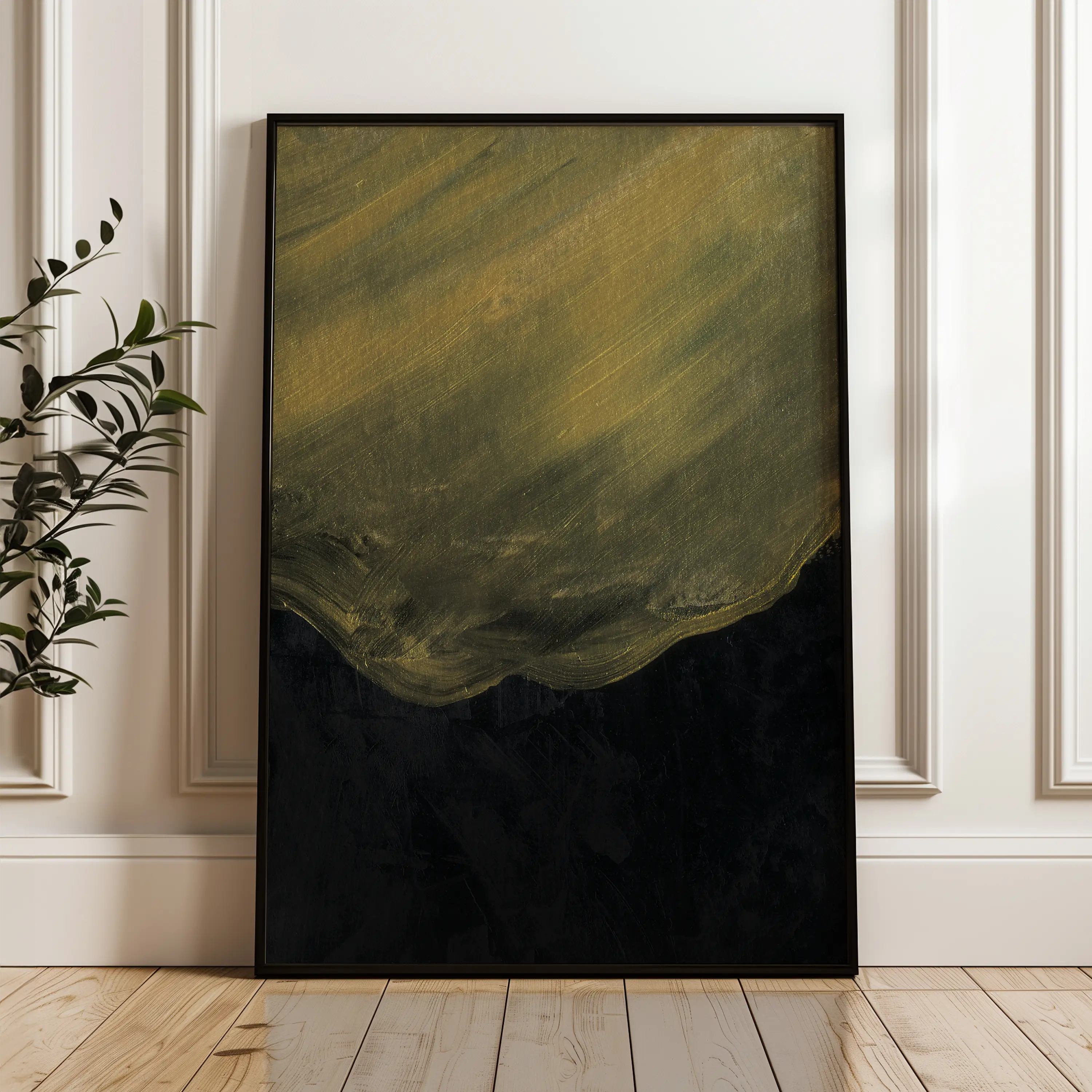 Abstract Canvas Wall Art WAD216-A 90 x 60 cm / Stretched on hidden frame