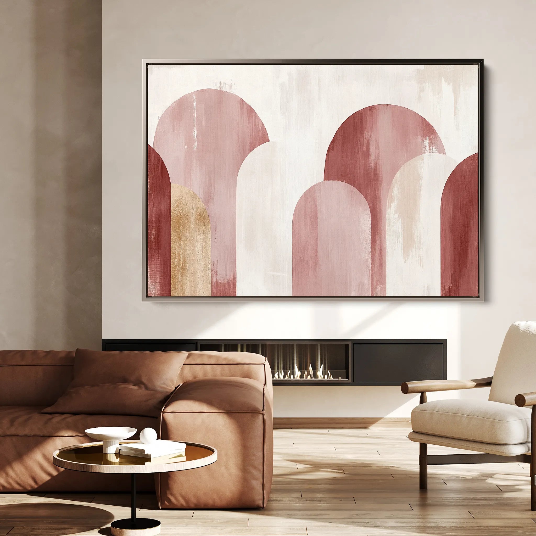 Boho Canvas Wall Art WAD216-BH 90 x 60 cm / Stretched on hidden frame