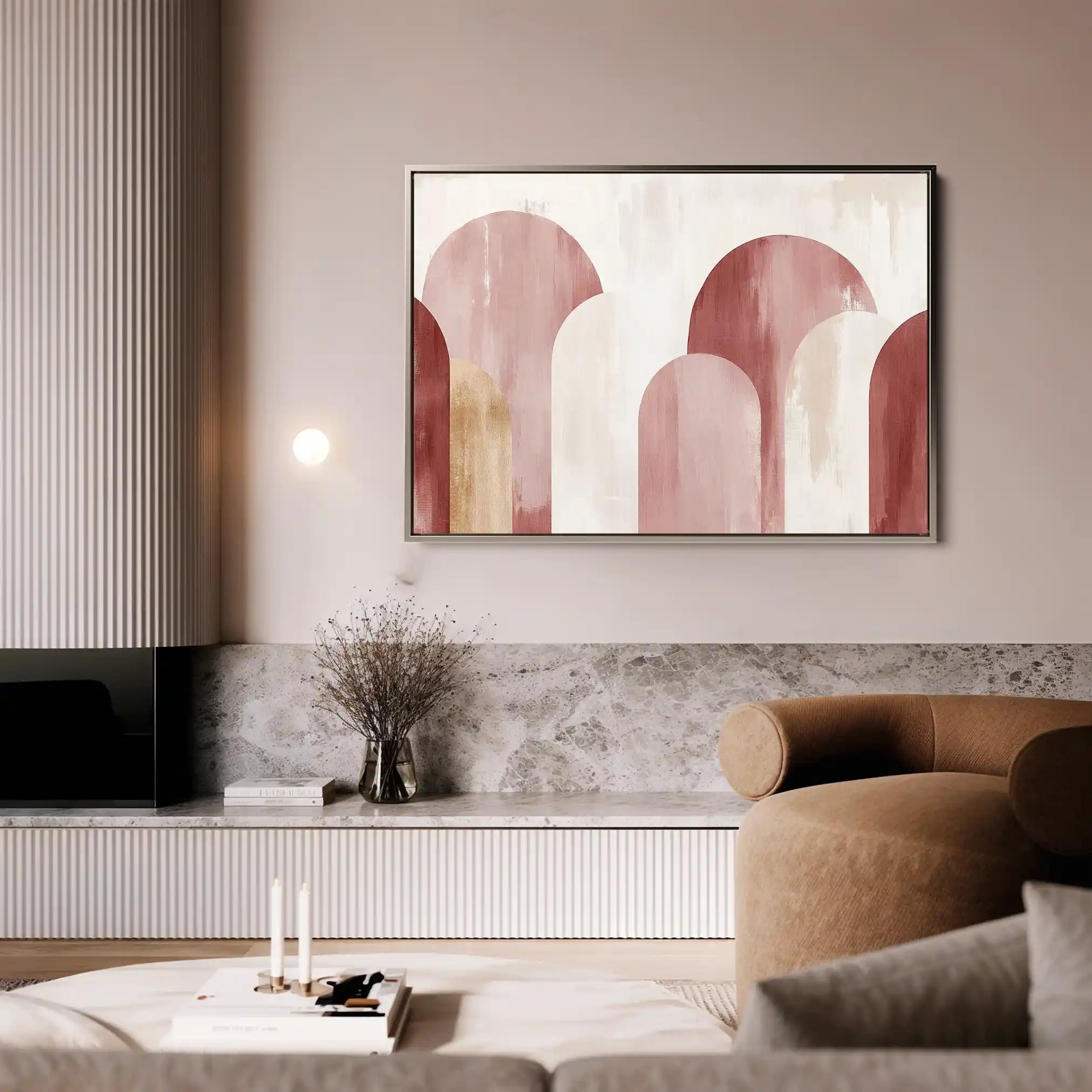 Boho 216 Canvas Art 90 x 60 cm / Stretched on hidden frame