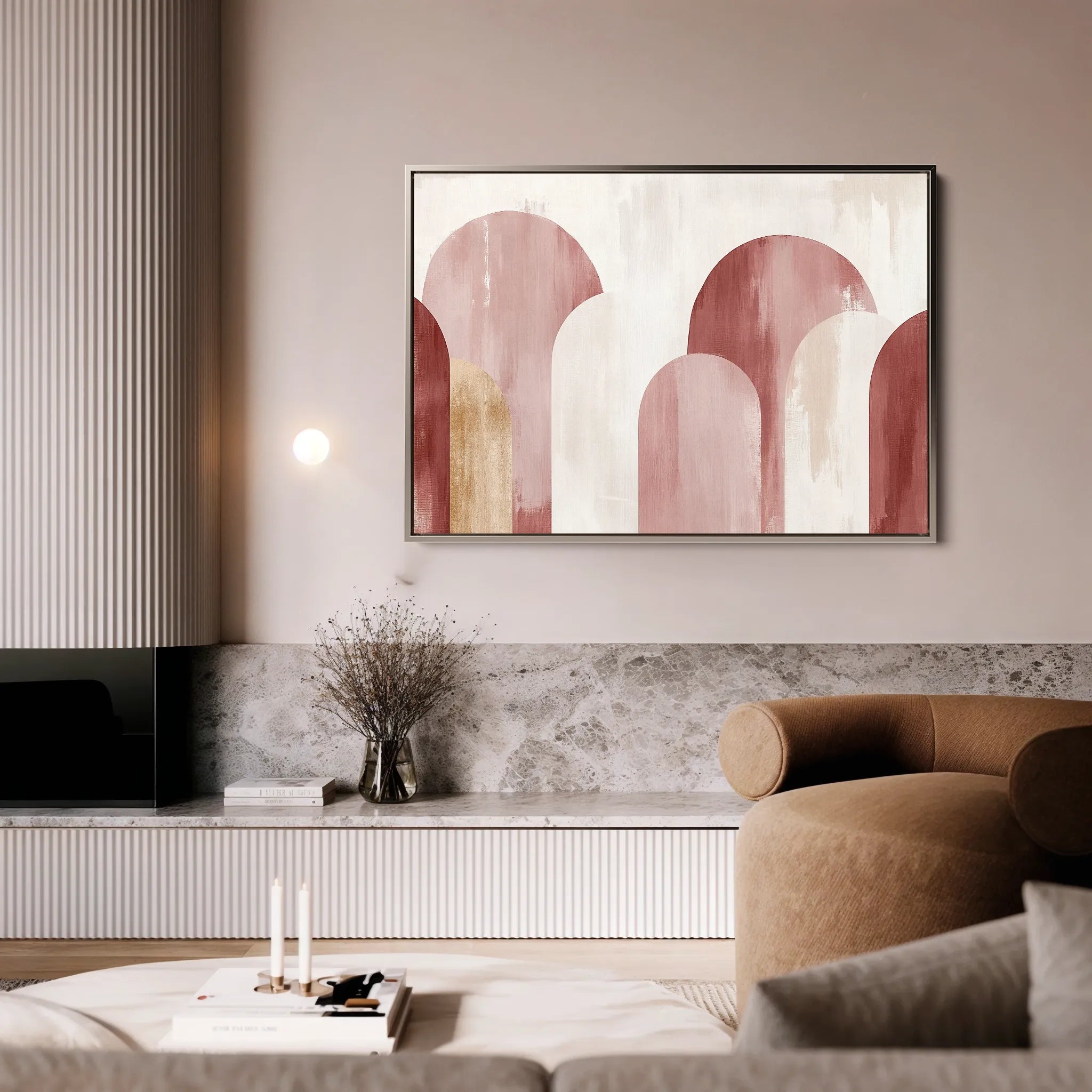 Boho Canvas Wall Art WAD216-BH 90 x 60 cm / Stretched on hidden frame