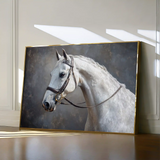 Horses 216 Canvas Art 90 x 60 cm / Stretched on hidden frame