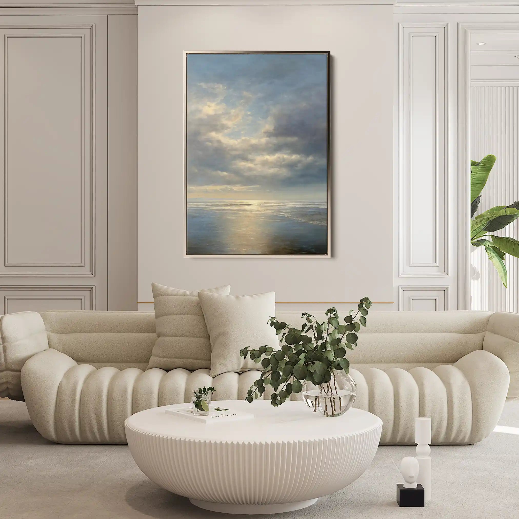 Abstract 2160 Canvas Art 60 x 40 cm / Stretched on hidden frame