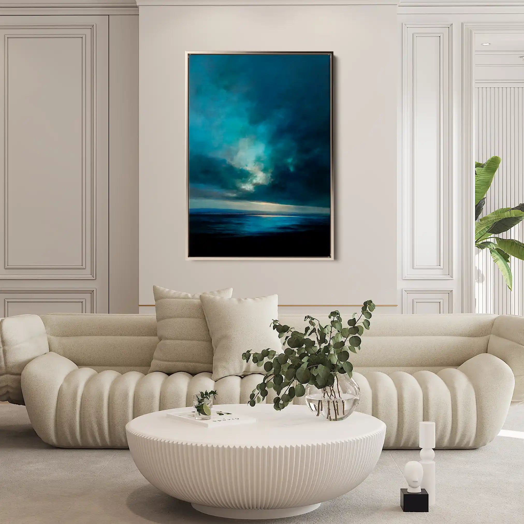 Abstract 2161 Canvas Art 60 x 40 cm / Stretched on hidden frame