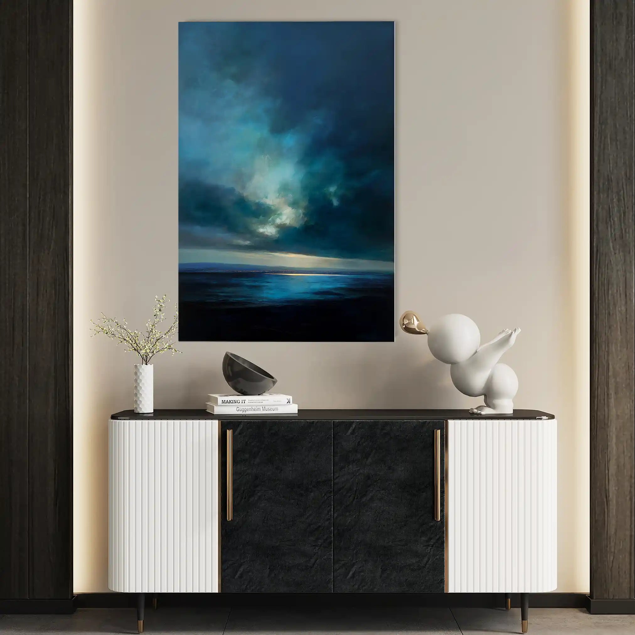 Abstract 2161 Canvas Art 60 x 40 cm / Stretched on hidden frame