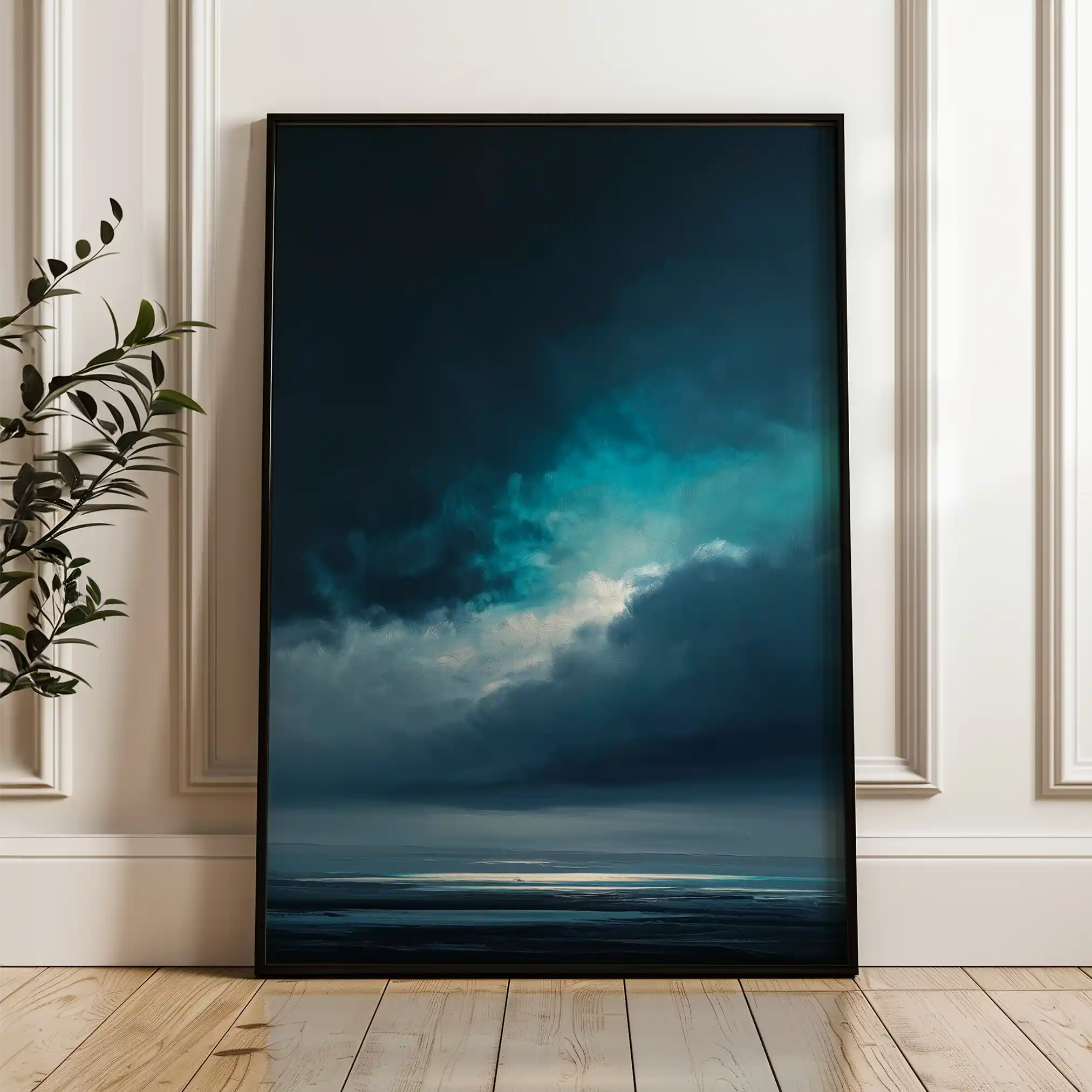 Abstract 2162 Canvas Art 60 x 40 cm / Stretched on hidden frame