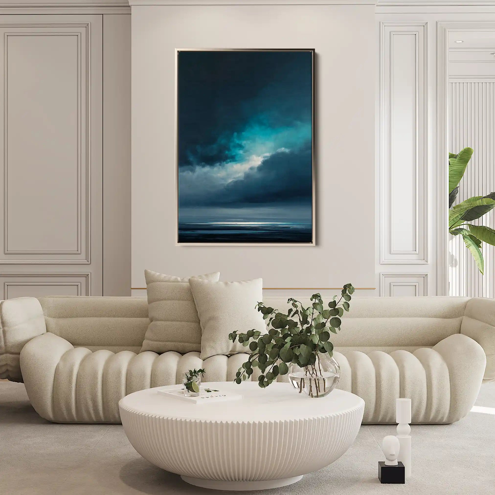 Abstract 2162 Canvas Art 60 x 40 cm / Stretched on hidden frame