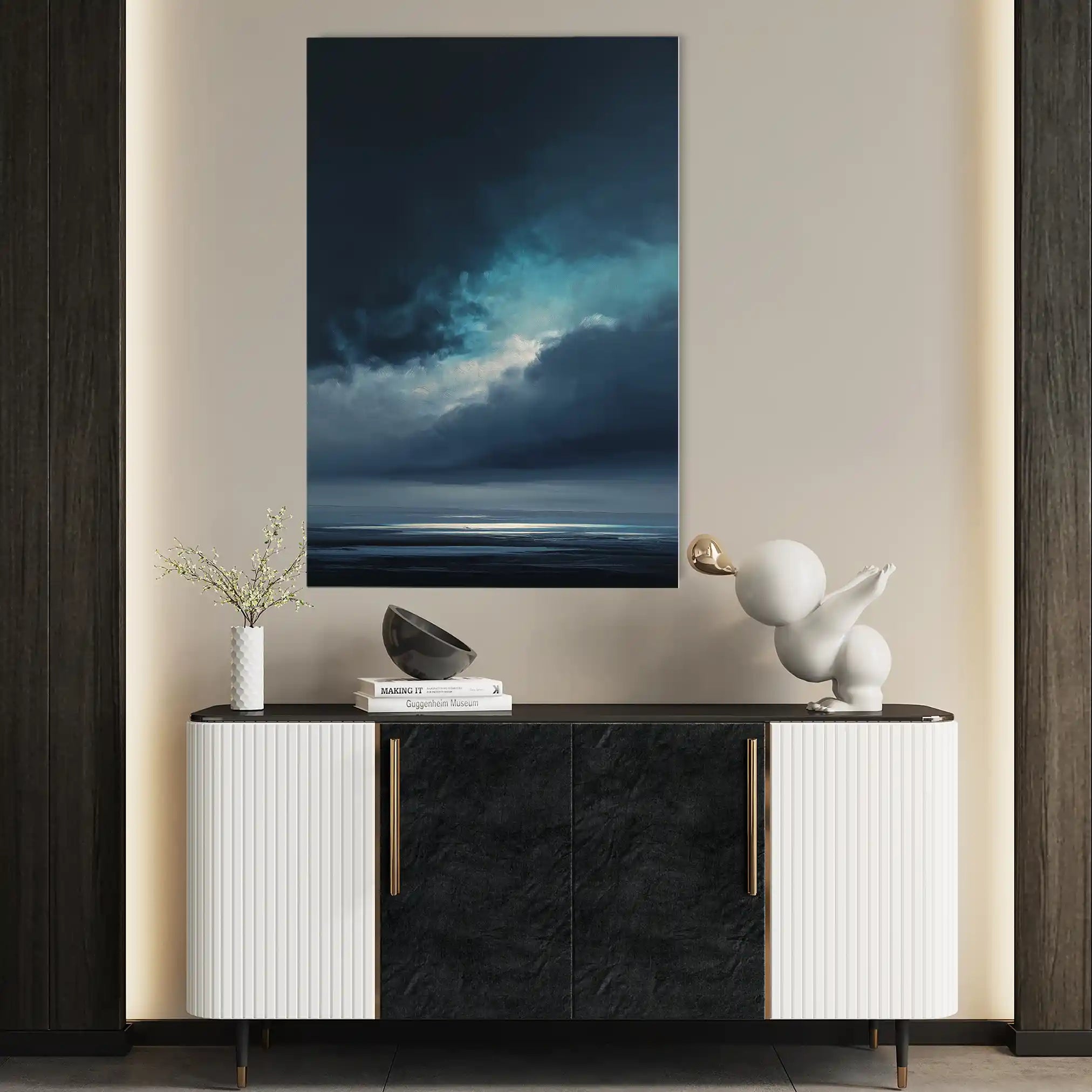 Abstract 2162 Canvas Art 60 x 40 cm / Stretched on hidden frame