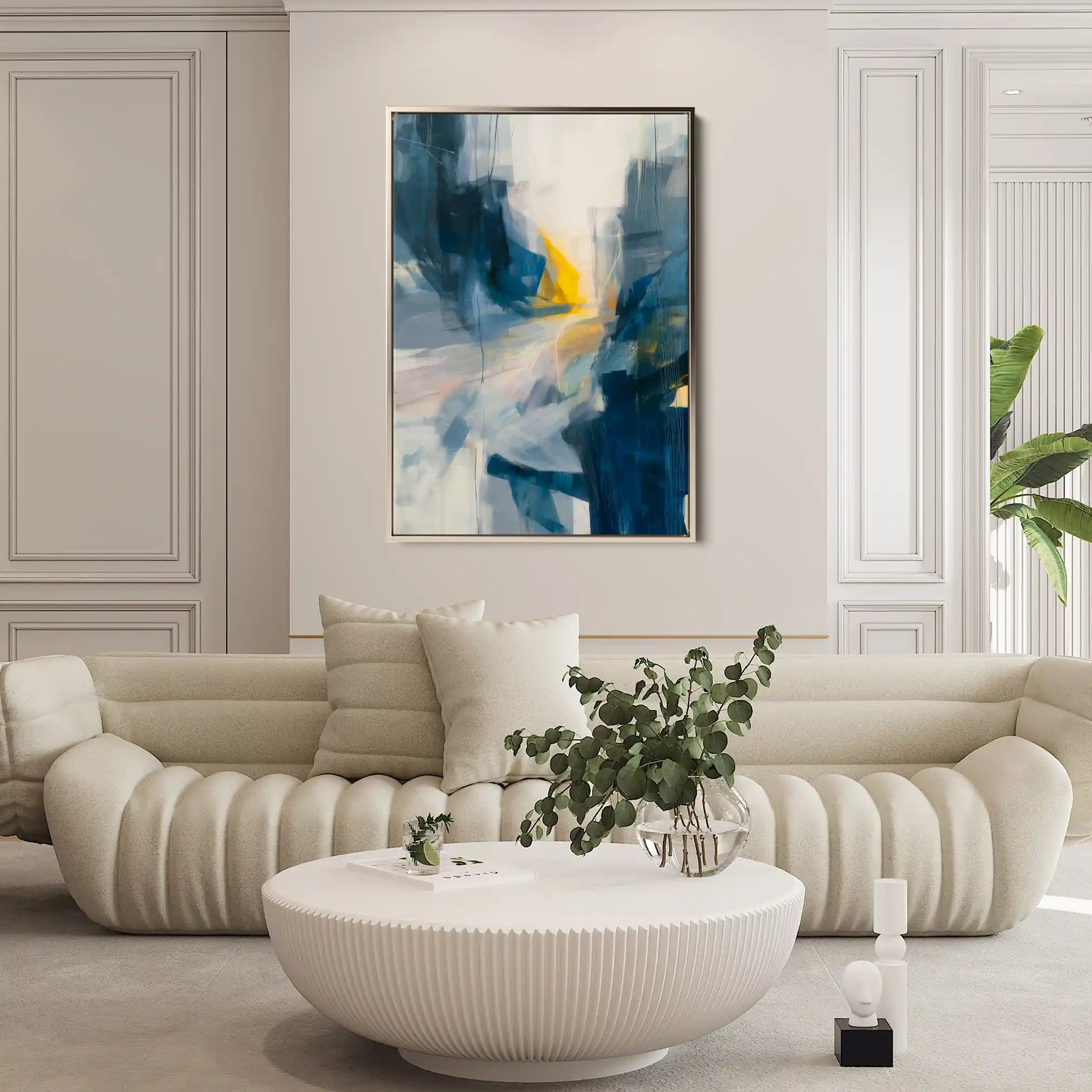 Abstract 2163 Canvas Art 60 x 40 cm / Stretched on hidden frame