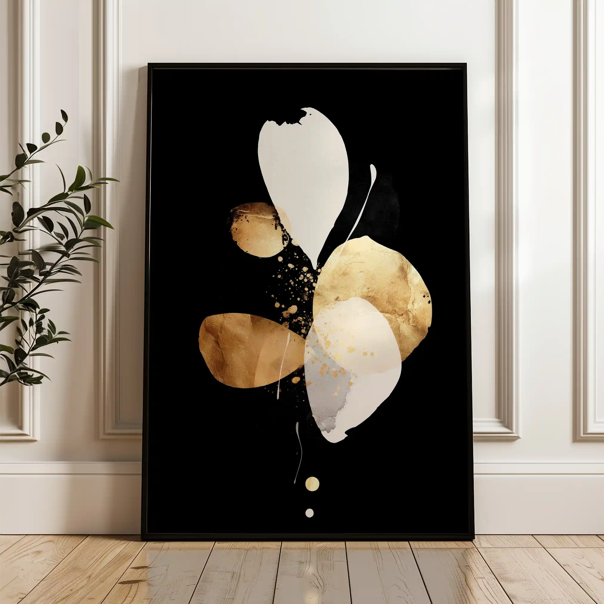 Abstract 2168 Canvas Art 60 x 40 cm / Stretched on hidden frame
