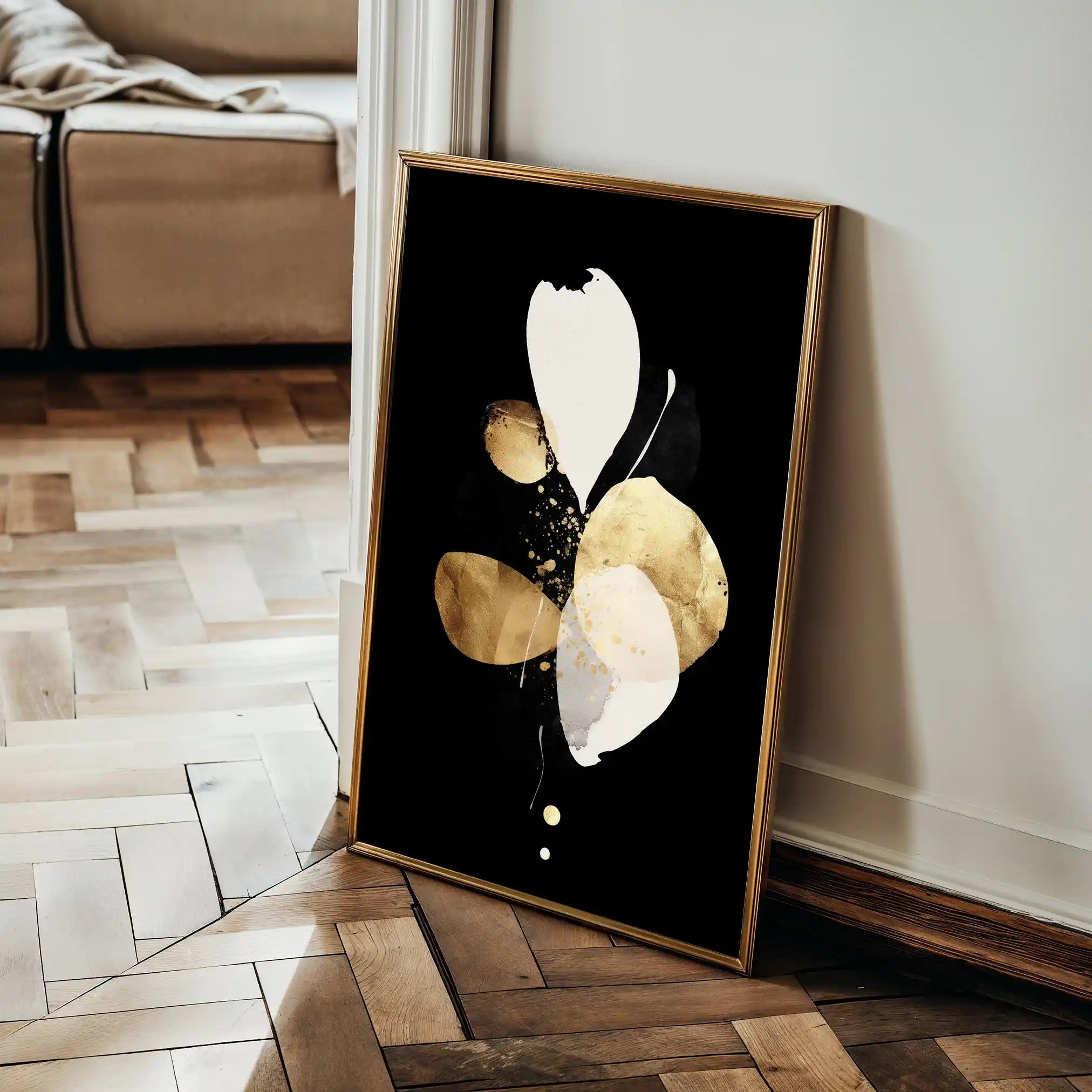 Abstract 2168 Canvas Art 60 x 40 cm / Stretched on hidden frame