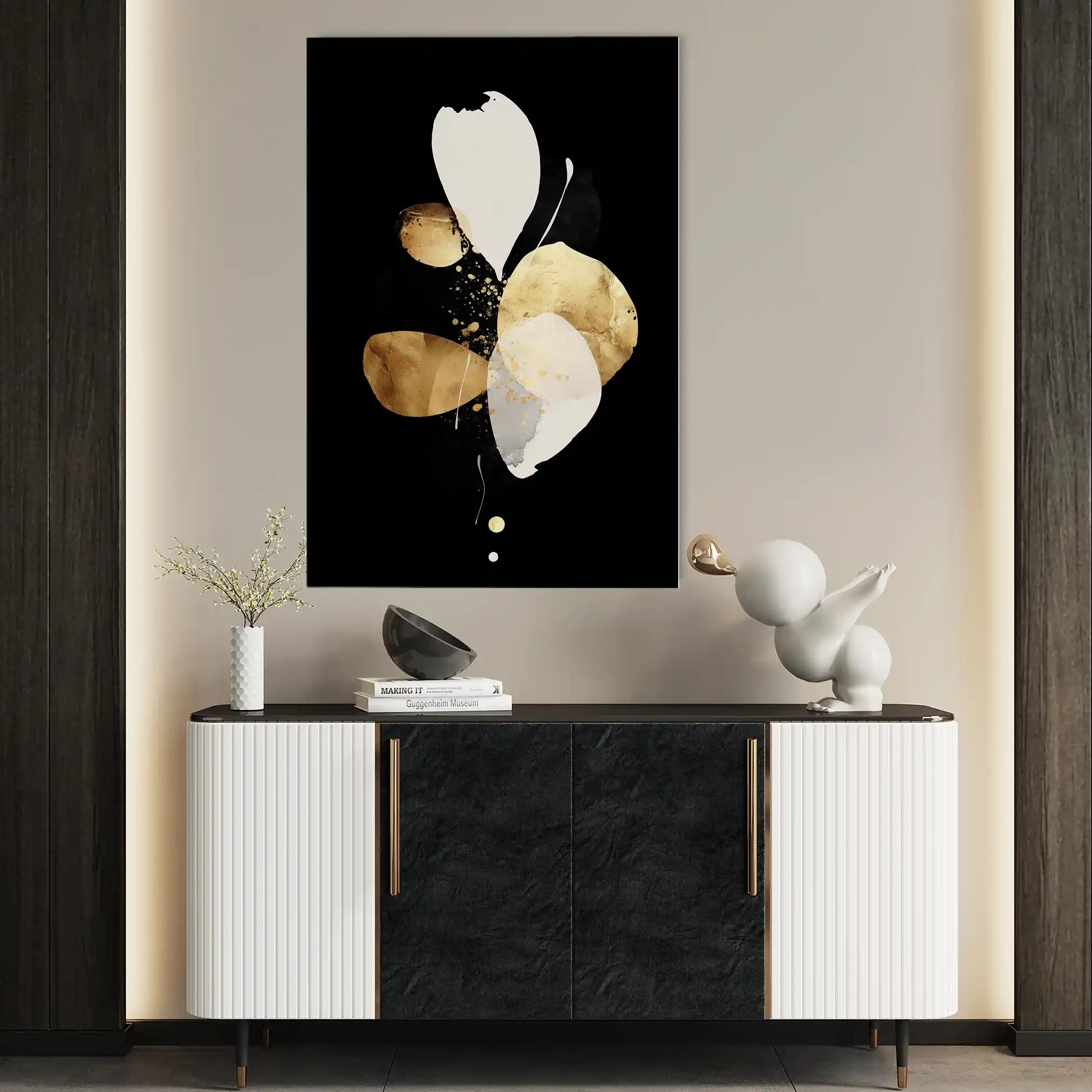 Abstract 2168 Canvas Art 60 x 40 cm / Stretched on hidden frame