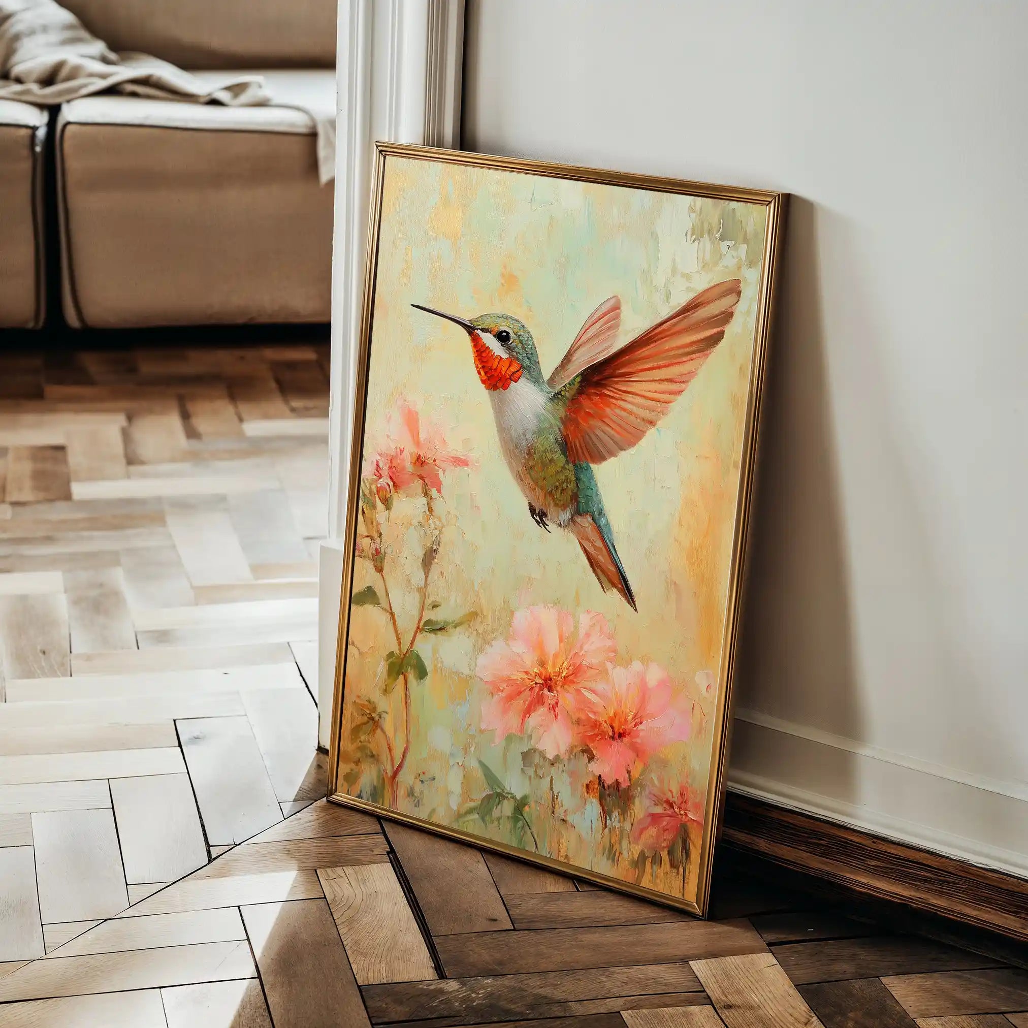 Animals 217 Canvas Art 90 x 60 cm / Stretched on hidden frame