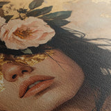 Portrait 217 Canvas Art 90 x 60 cm / Stretched on hidden frame