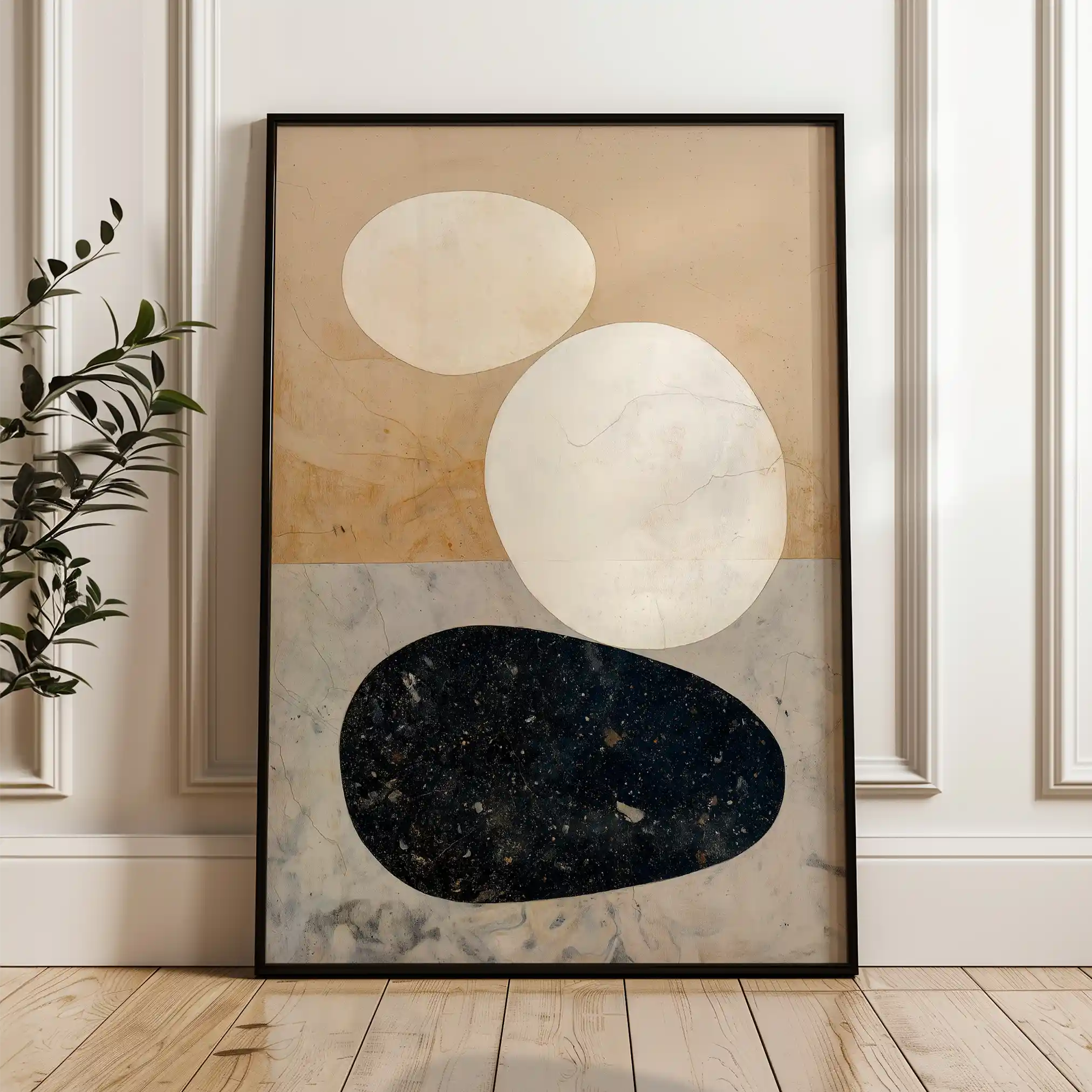 Abstract 2175 Canvas Art 60 x 40 cm / Stretched on hidden frame