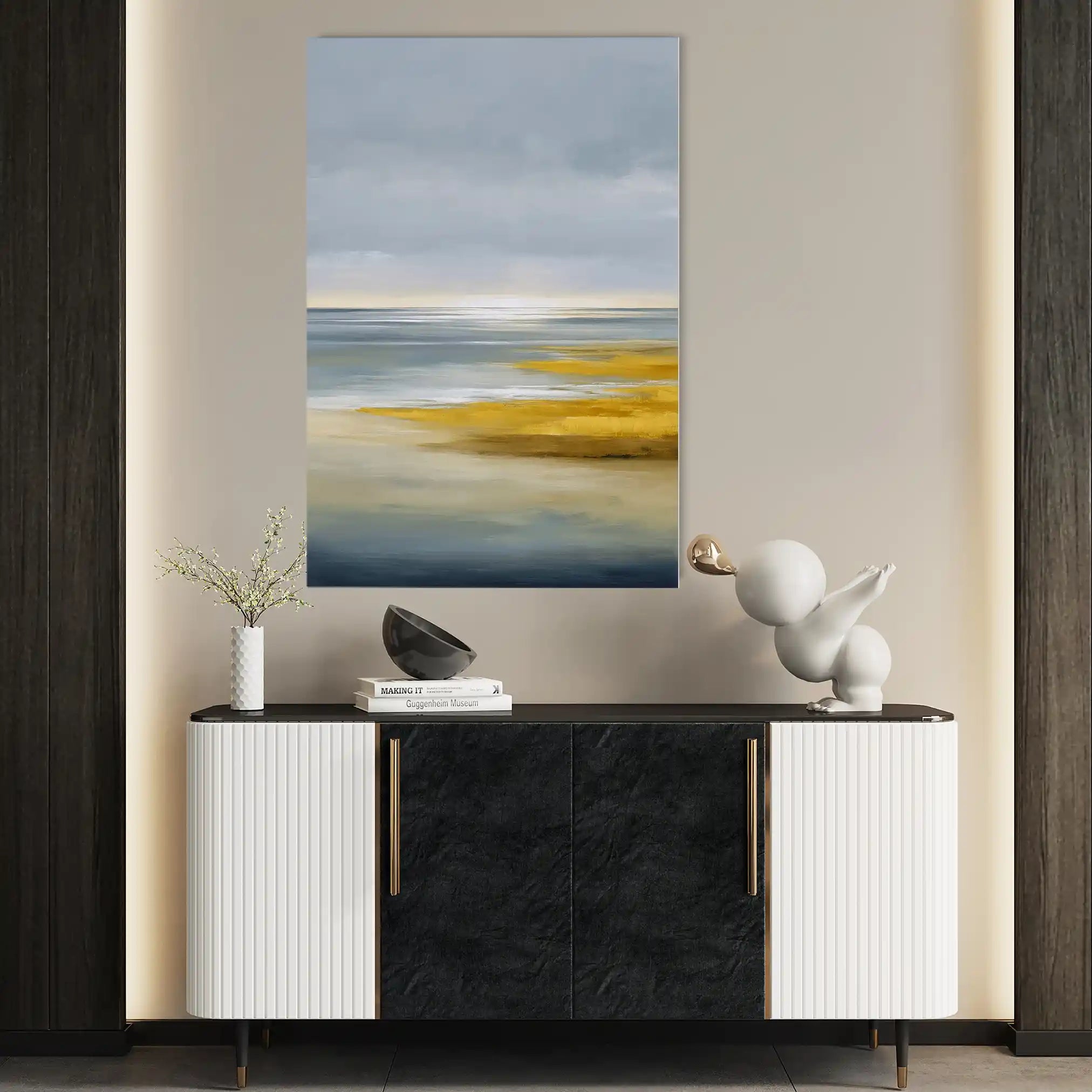 Abstract 2178 Canvas Art 60 x 40 cm / Stretched on hidden frame