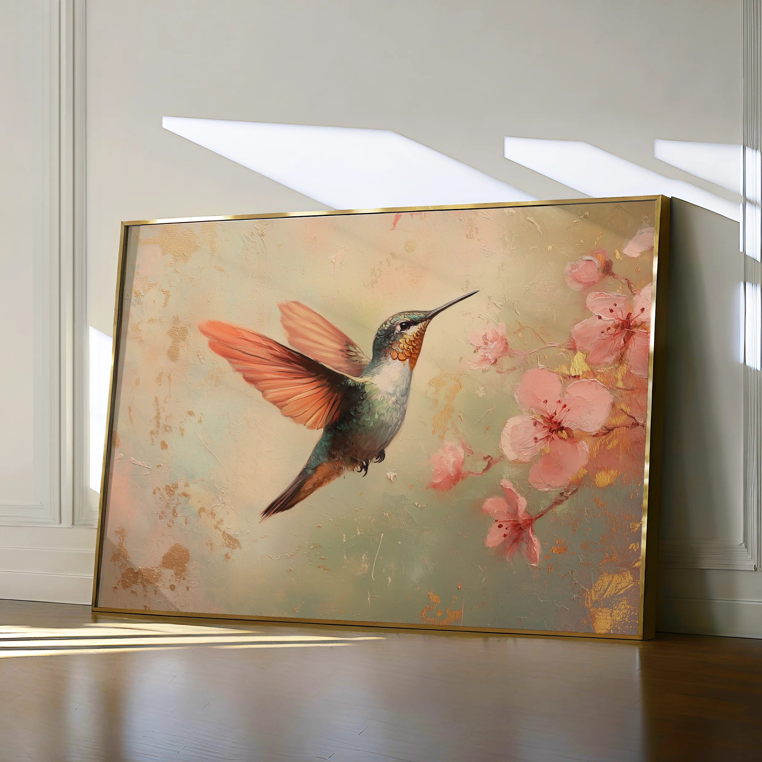 Animals Canvas Wall Art WAD218-AN 90 x 60 cm / Stretched on hidden frame