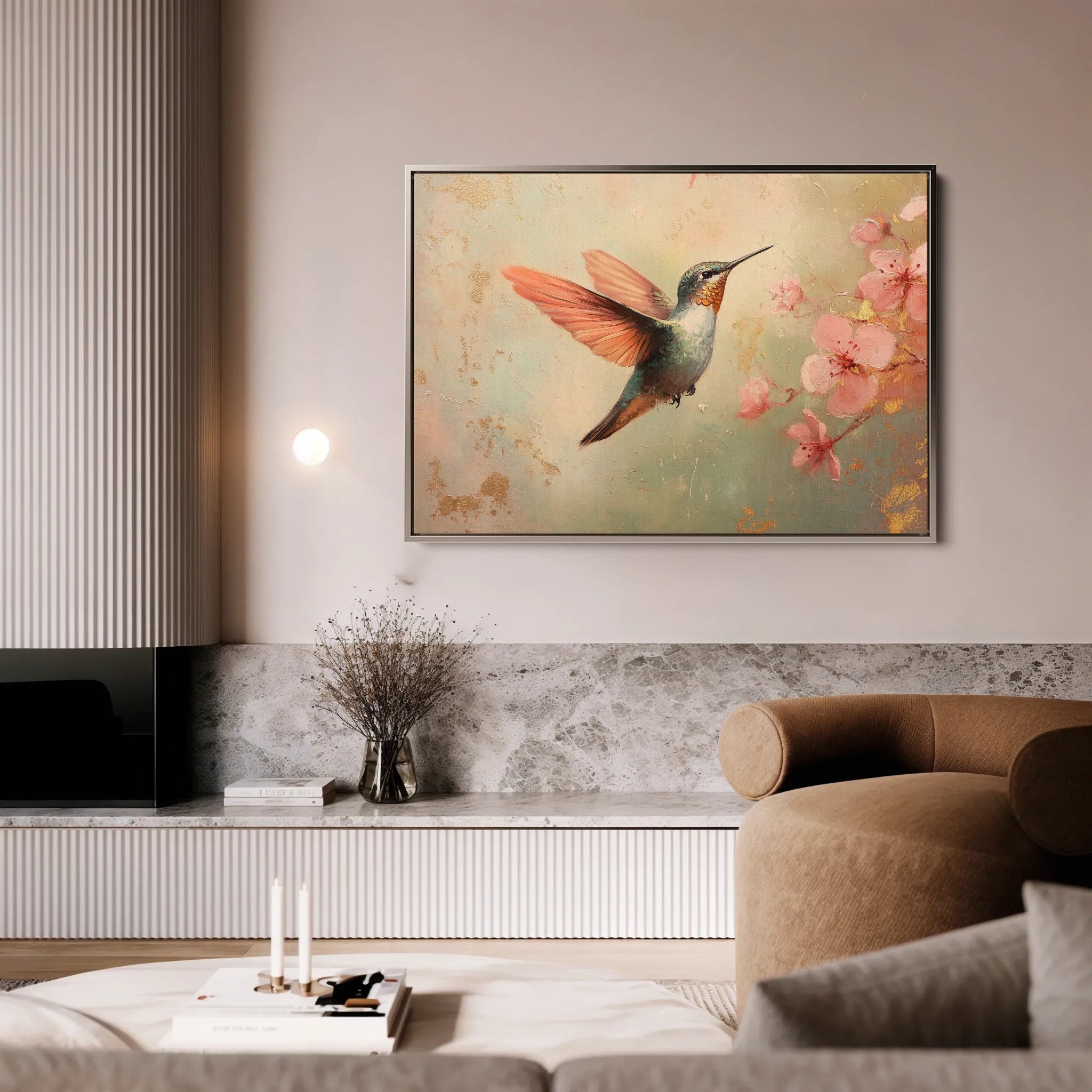 Animals Canvas Wall Art WAD218-AN 90 x 60 cm / Stretched on hidden frame