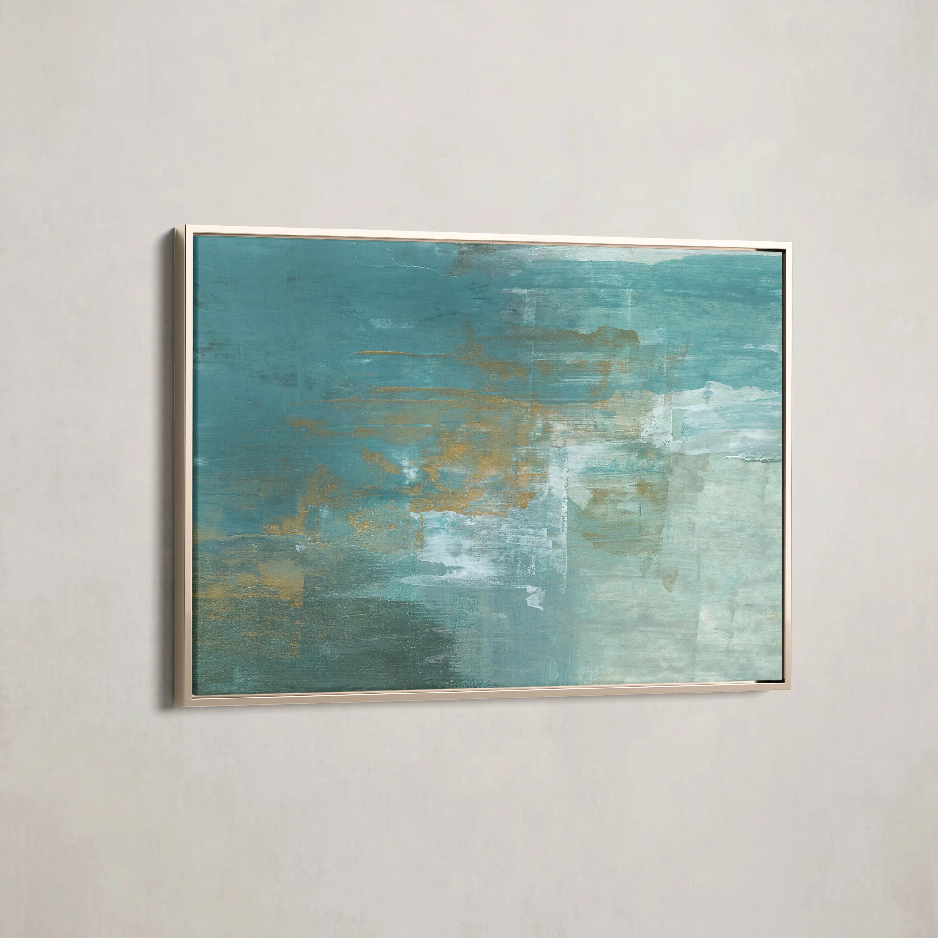 Abstract Canvas Wall Art WAD218-A 90 x 60 cm / Stretched on hidden frame