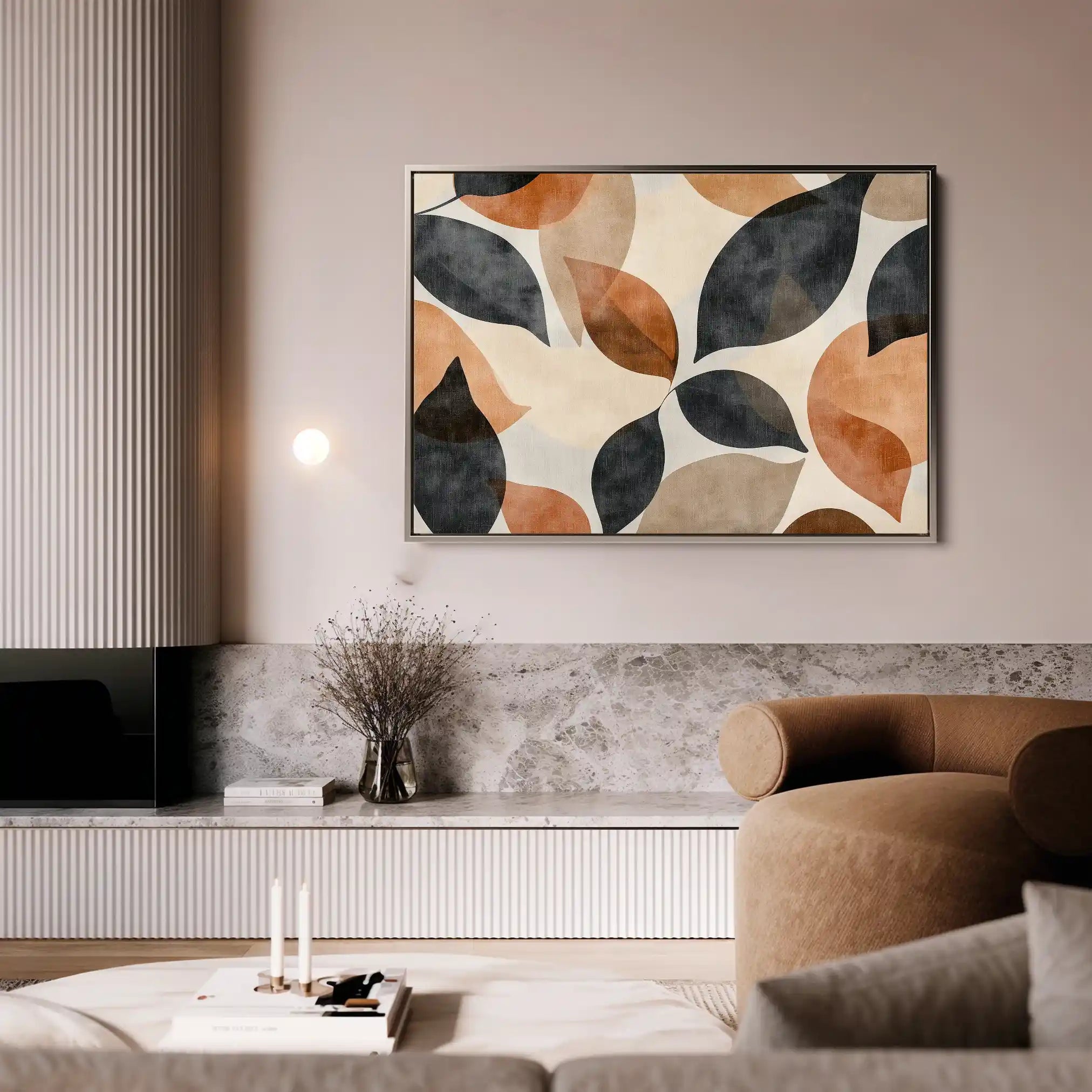 Boho 218 Canvas Art 90 x 60 cm / Stretched on hidden frame